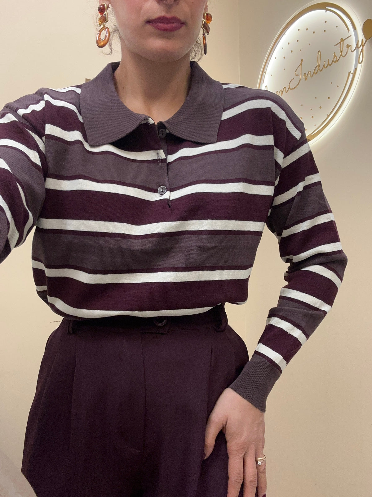 Polo uomo rigata