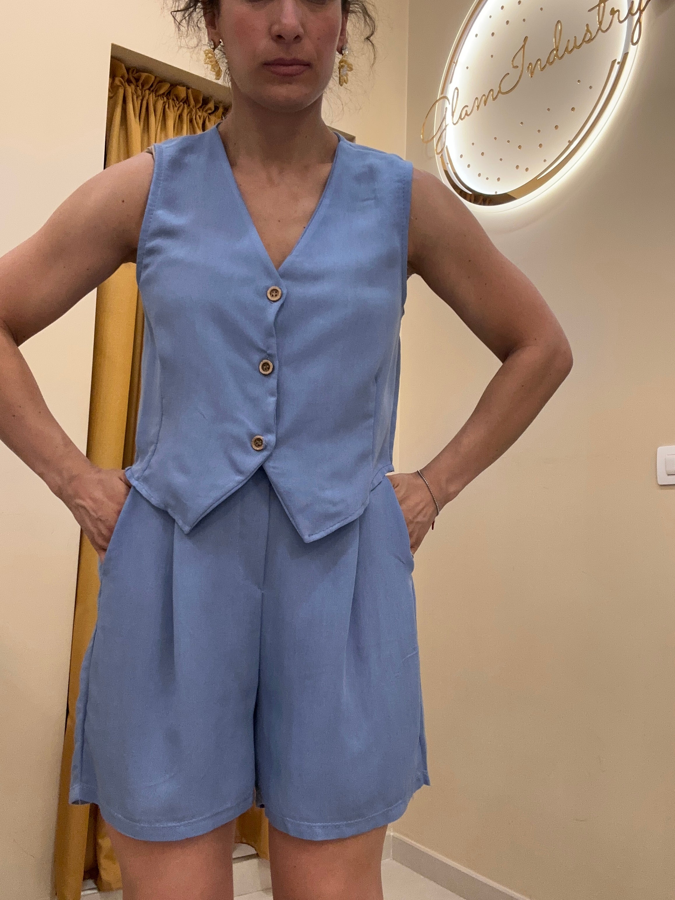 Tailleur bermuda