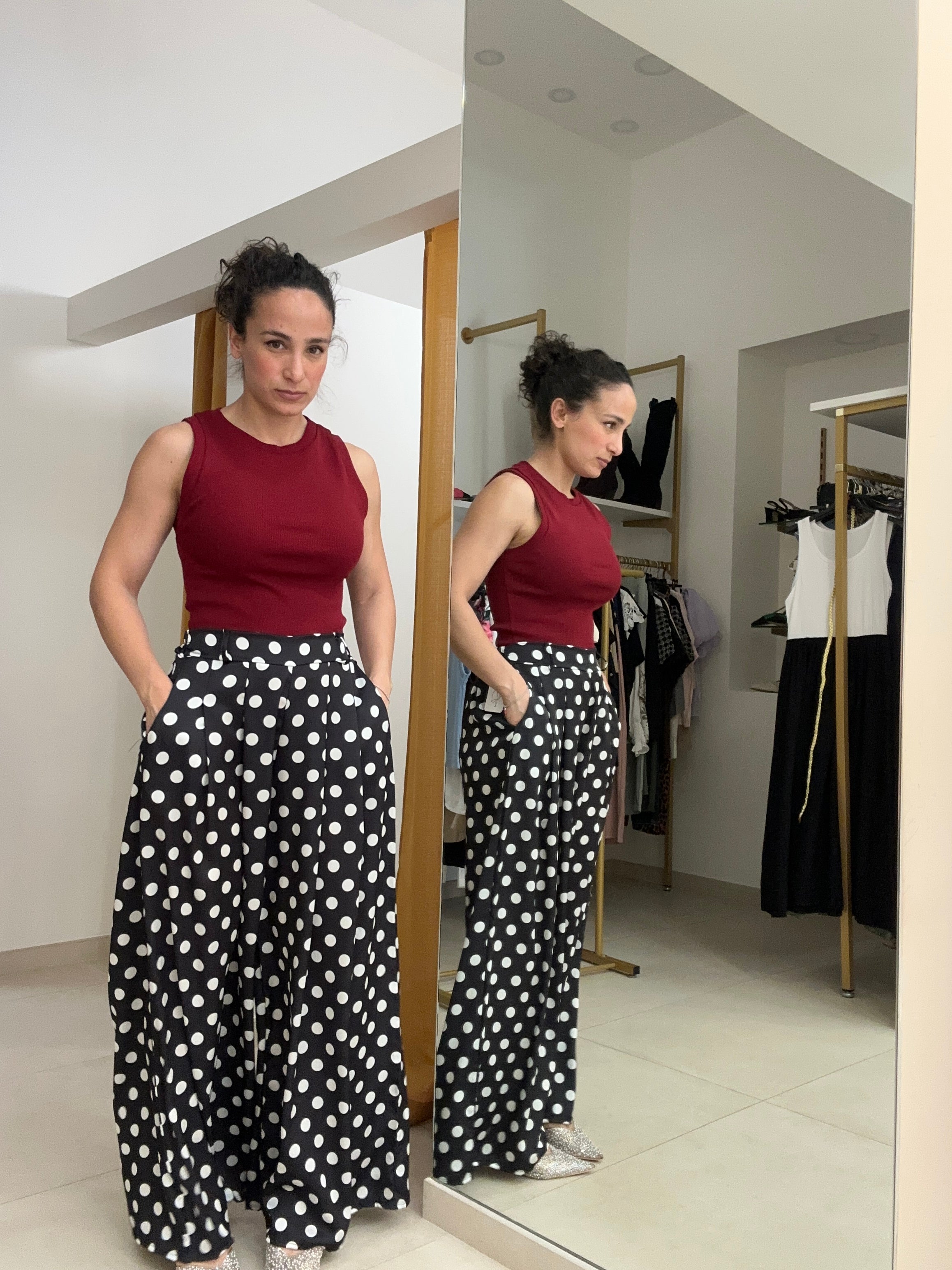 Pantalone pois NERO