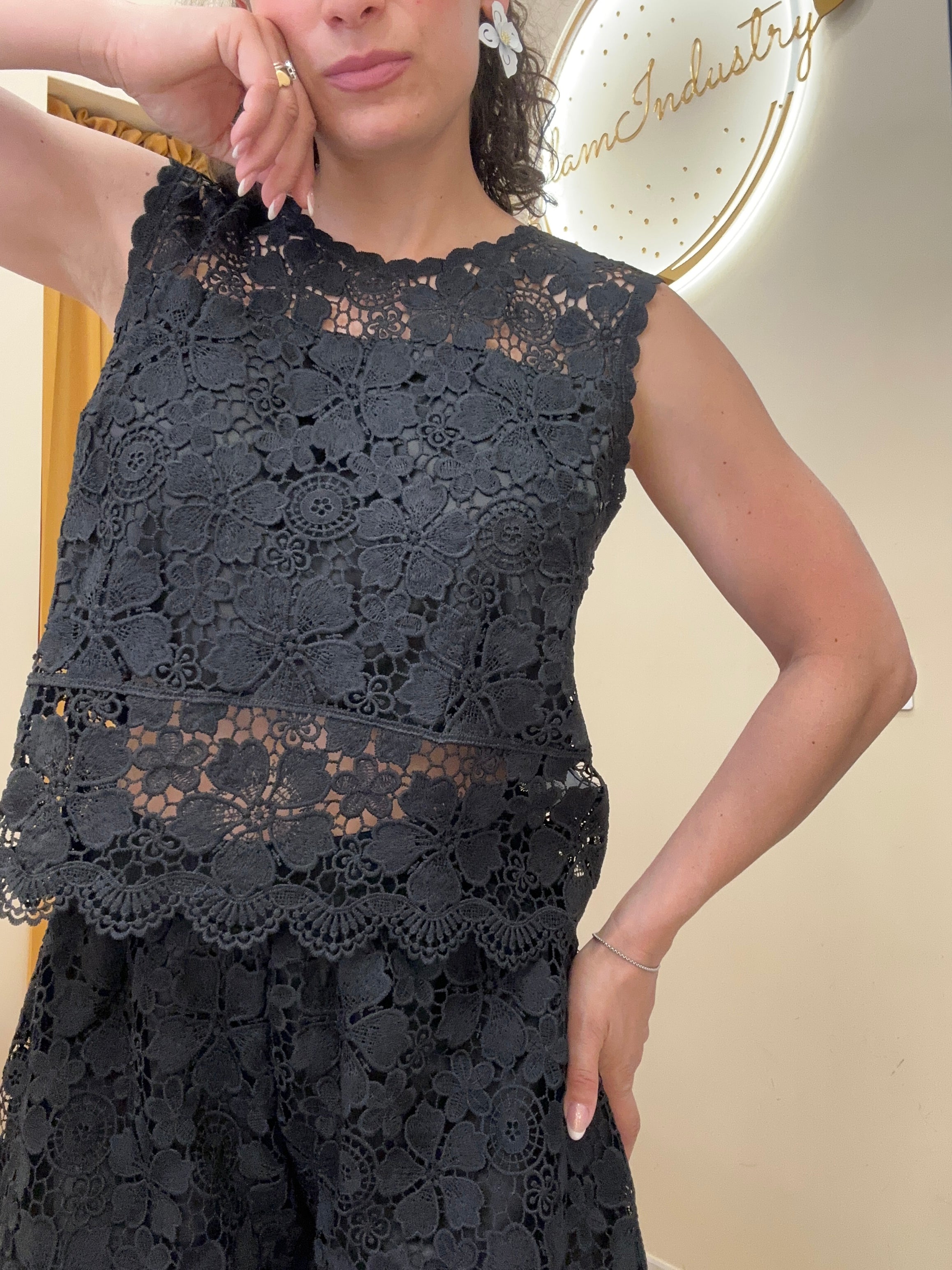 Blusa Macrame MariaChiara