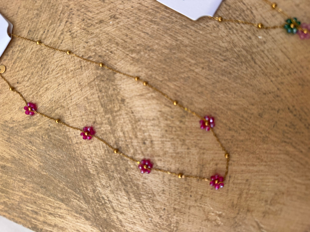 Collana fiori