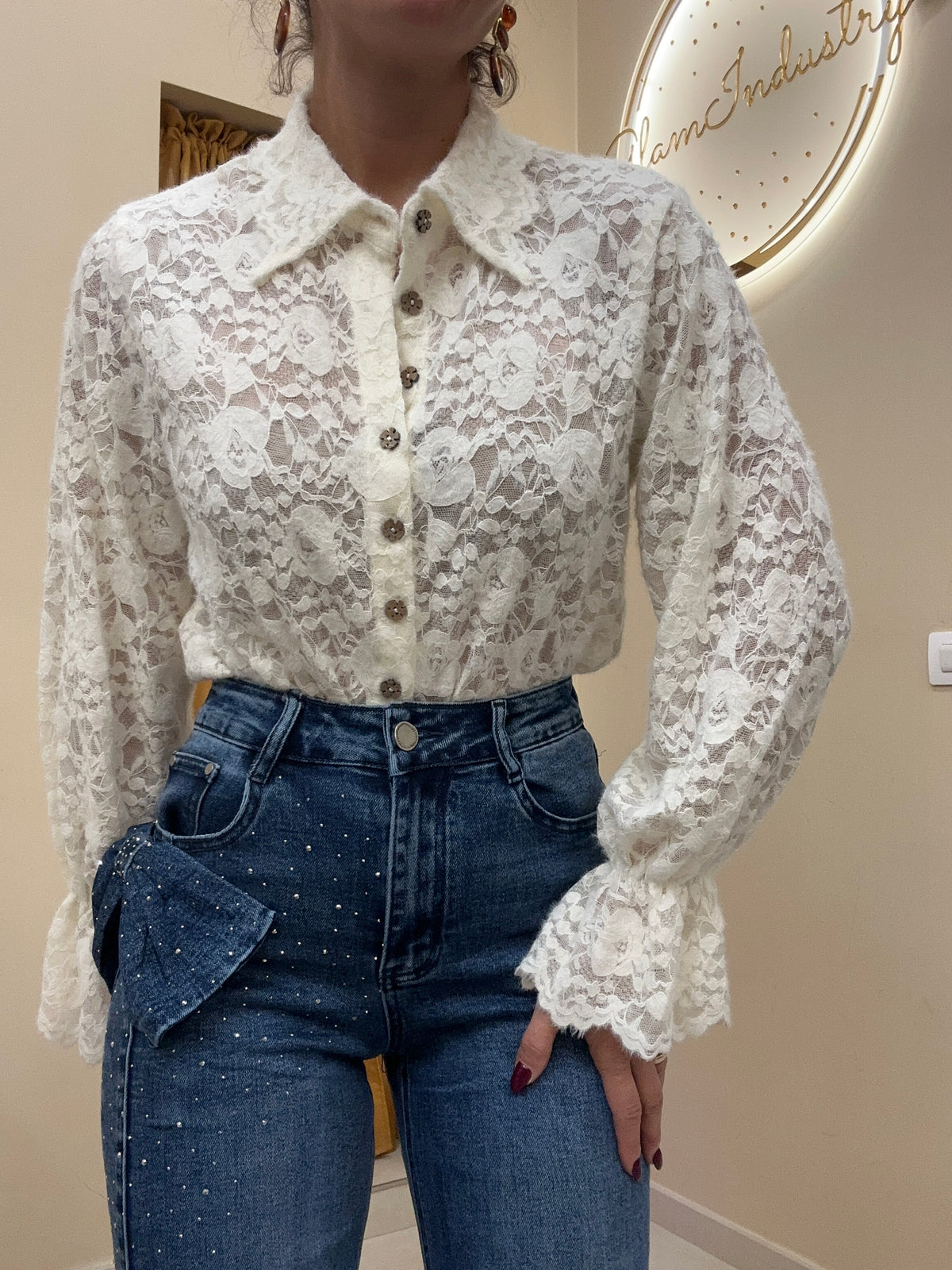 Camicia Macrame