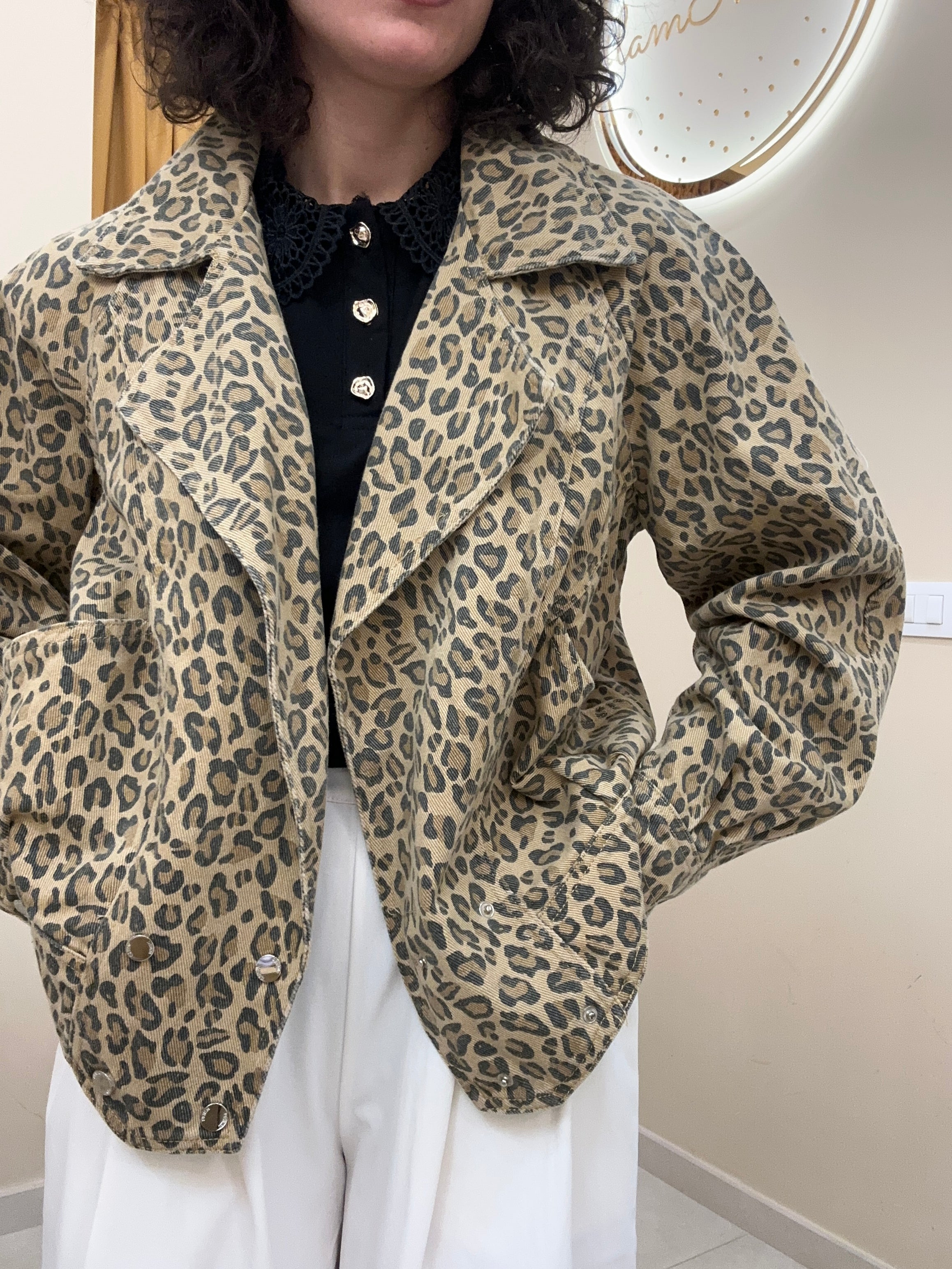 Giacca animalier