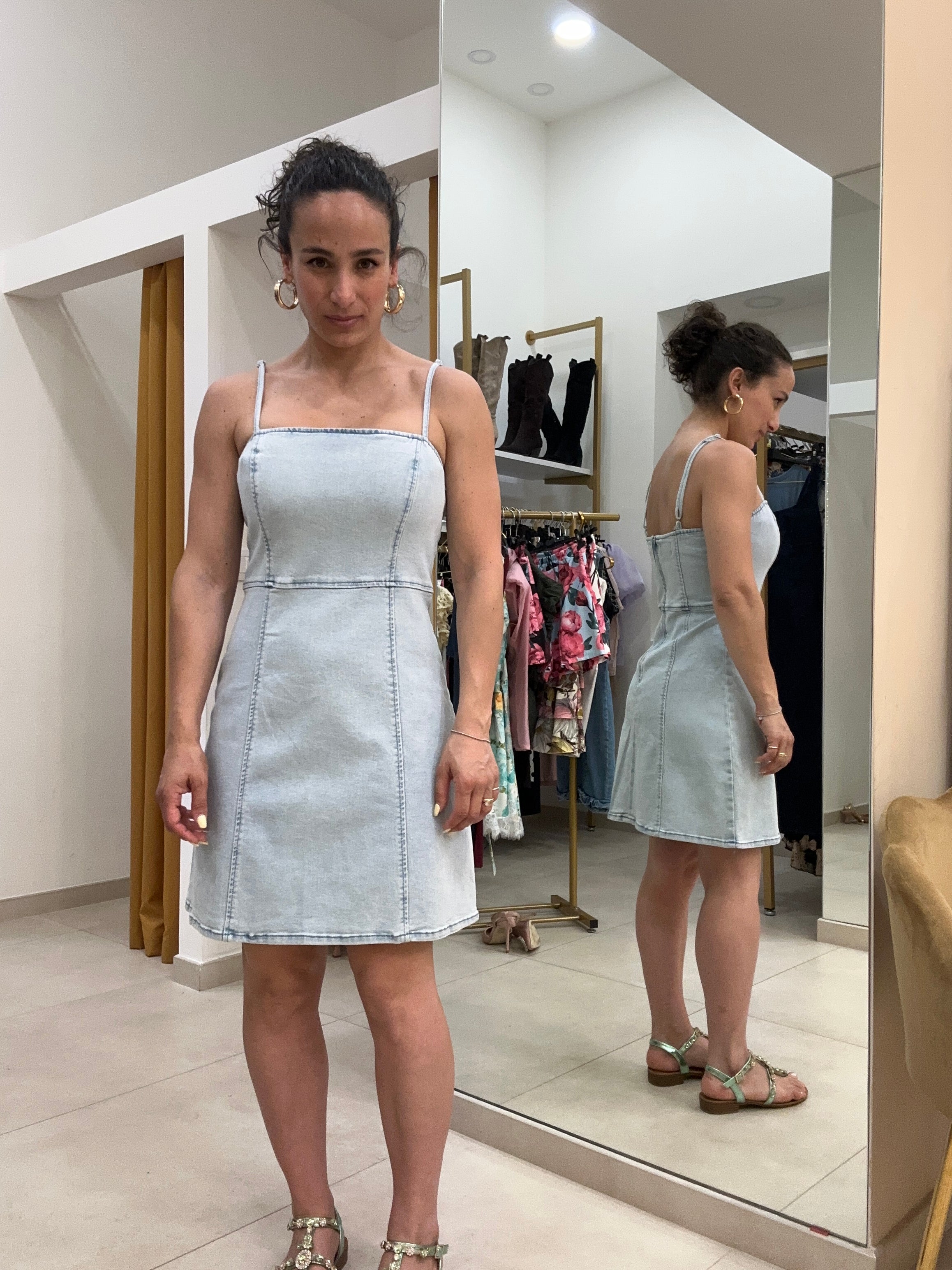 Tubino sobrio denim