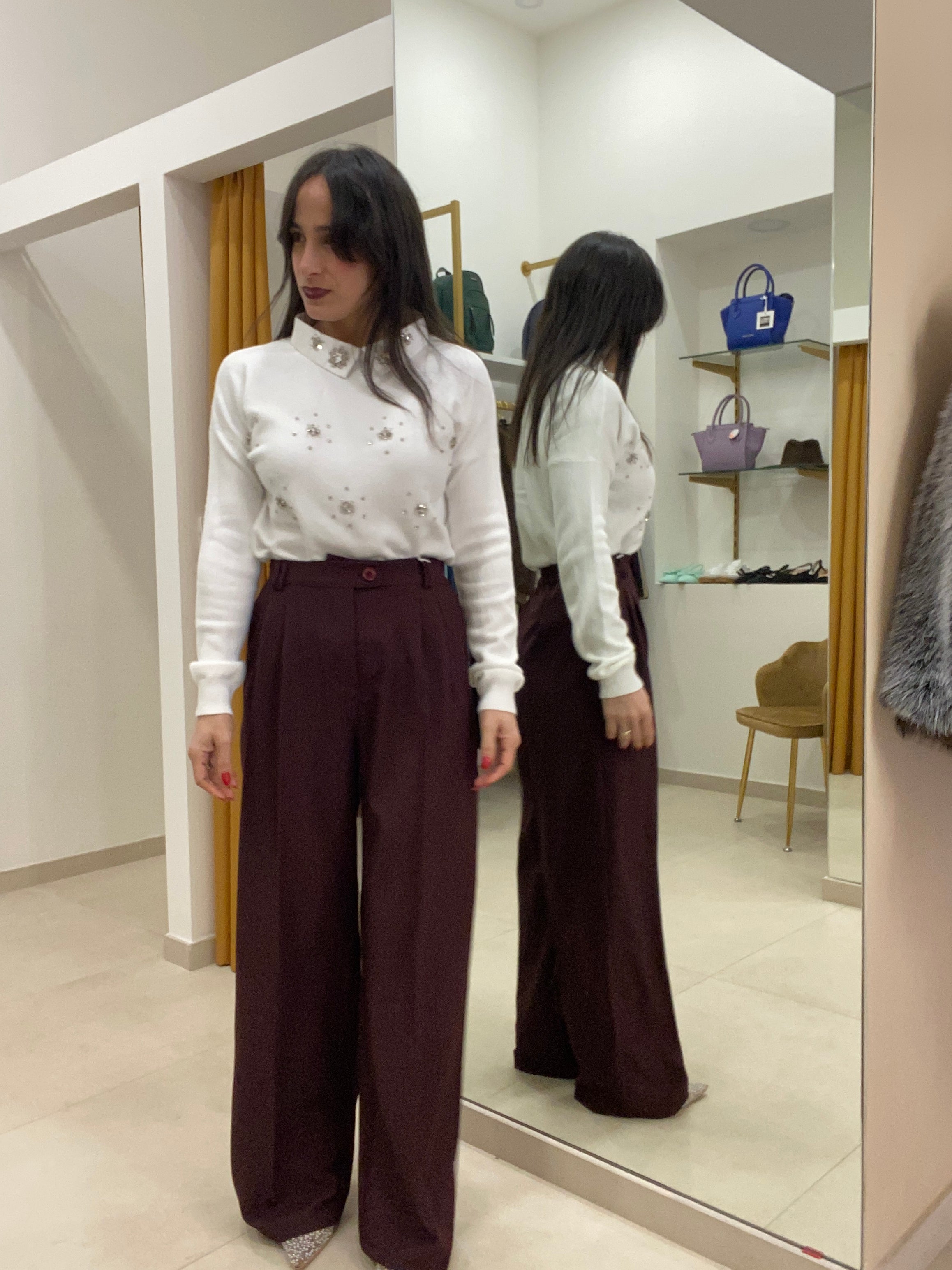 Pantalone palazzo uomo