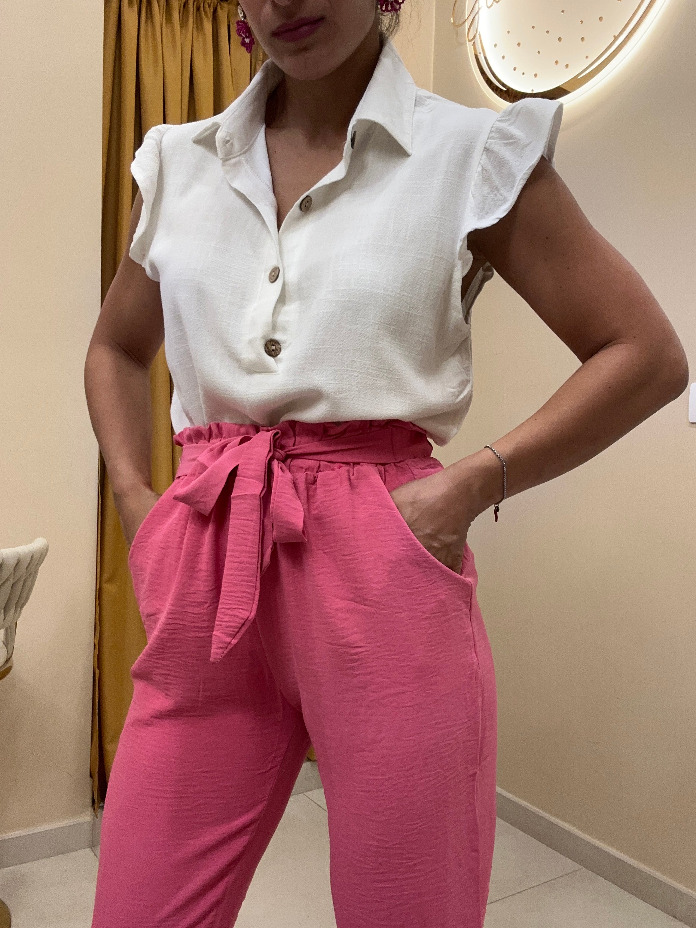 Camicia rouches
