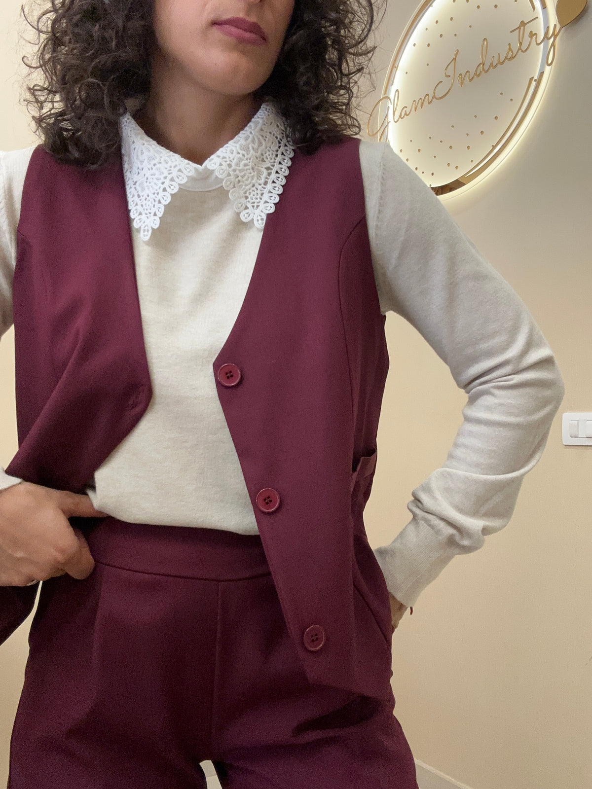 Tailleur panciotto low