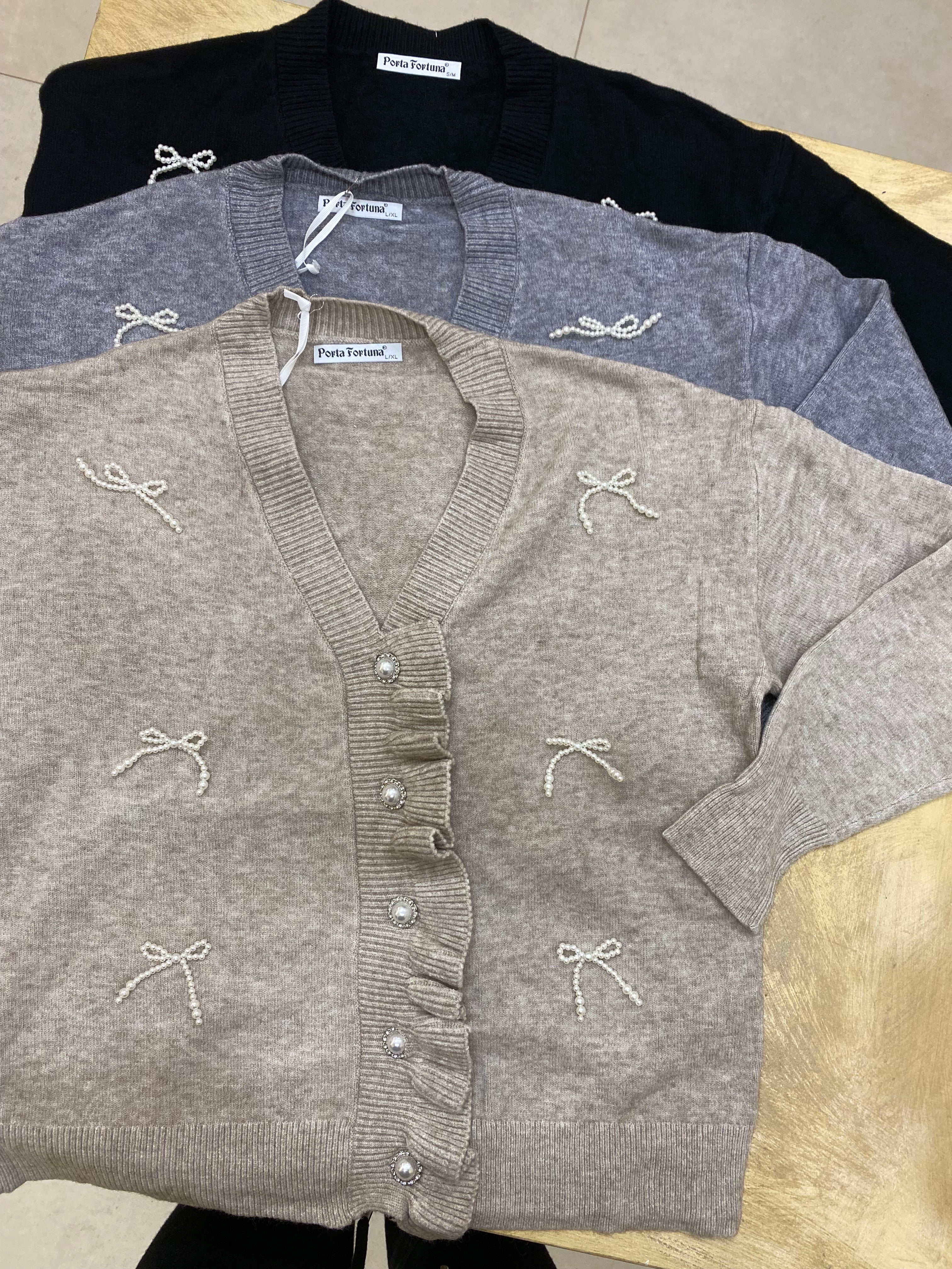 Cardigan perline TROPPO BELLO