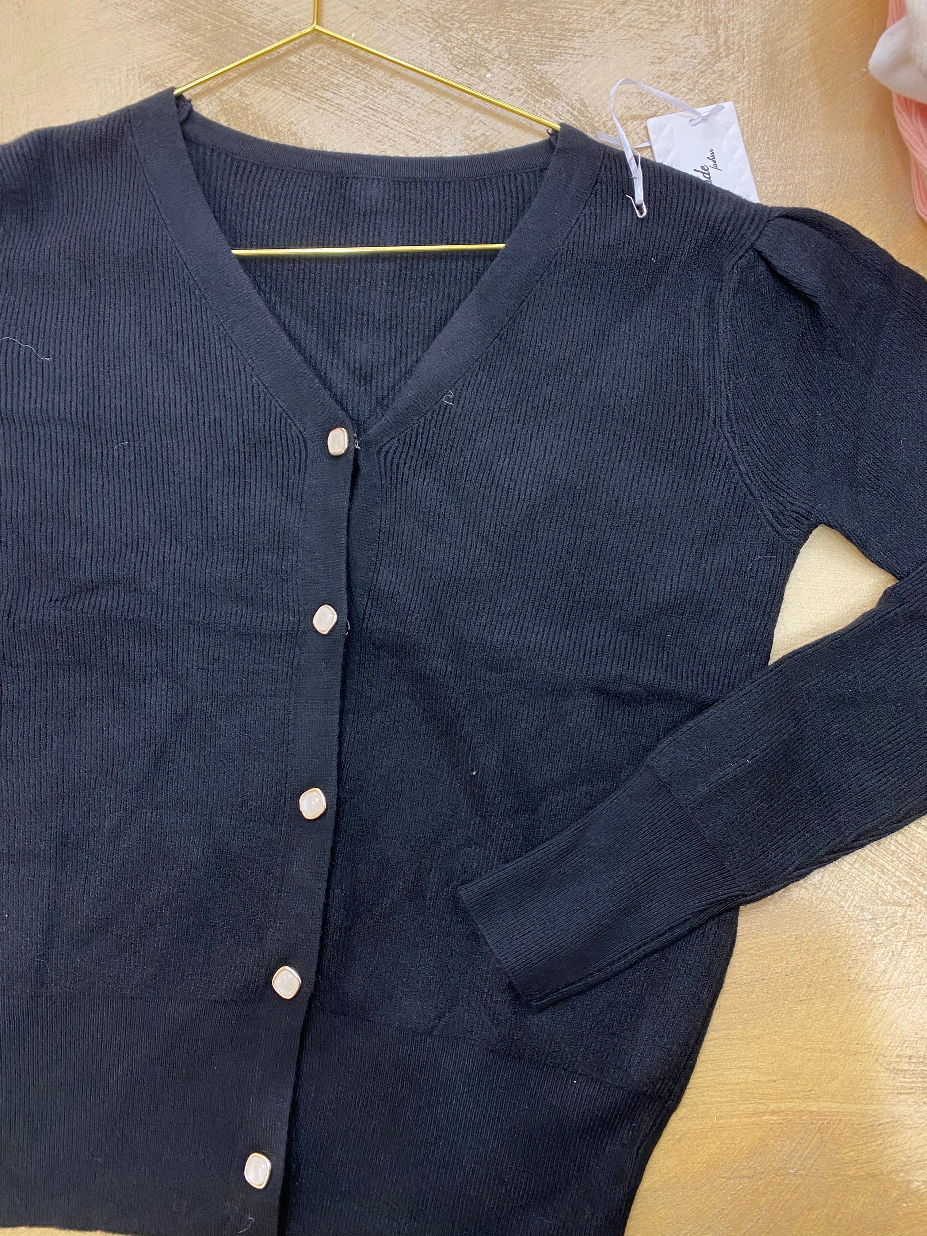 Cardigan leggero sbuffo