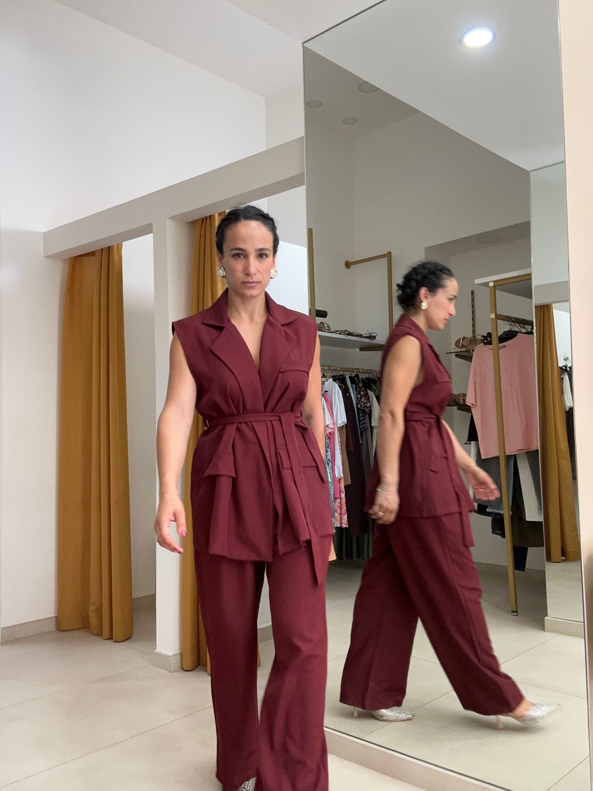 Tailleur smanicato