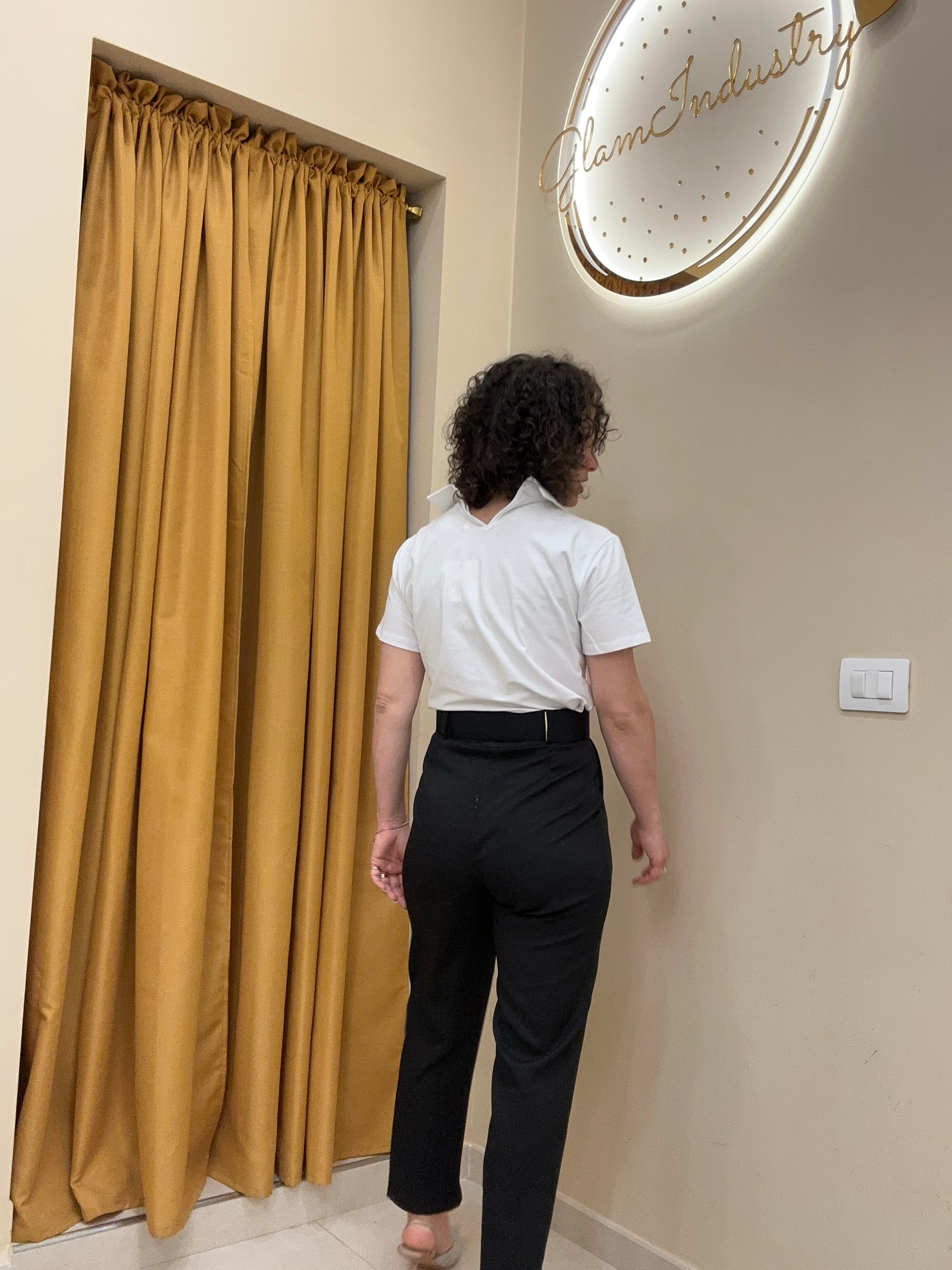 Pantalone cintura NERO