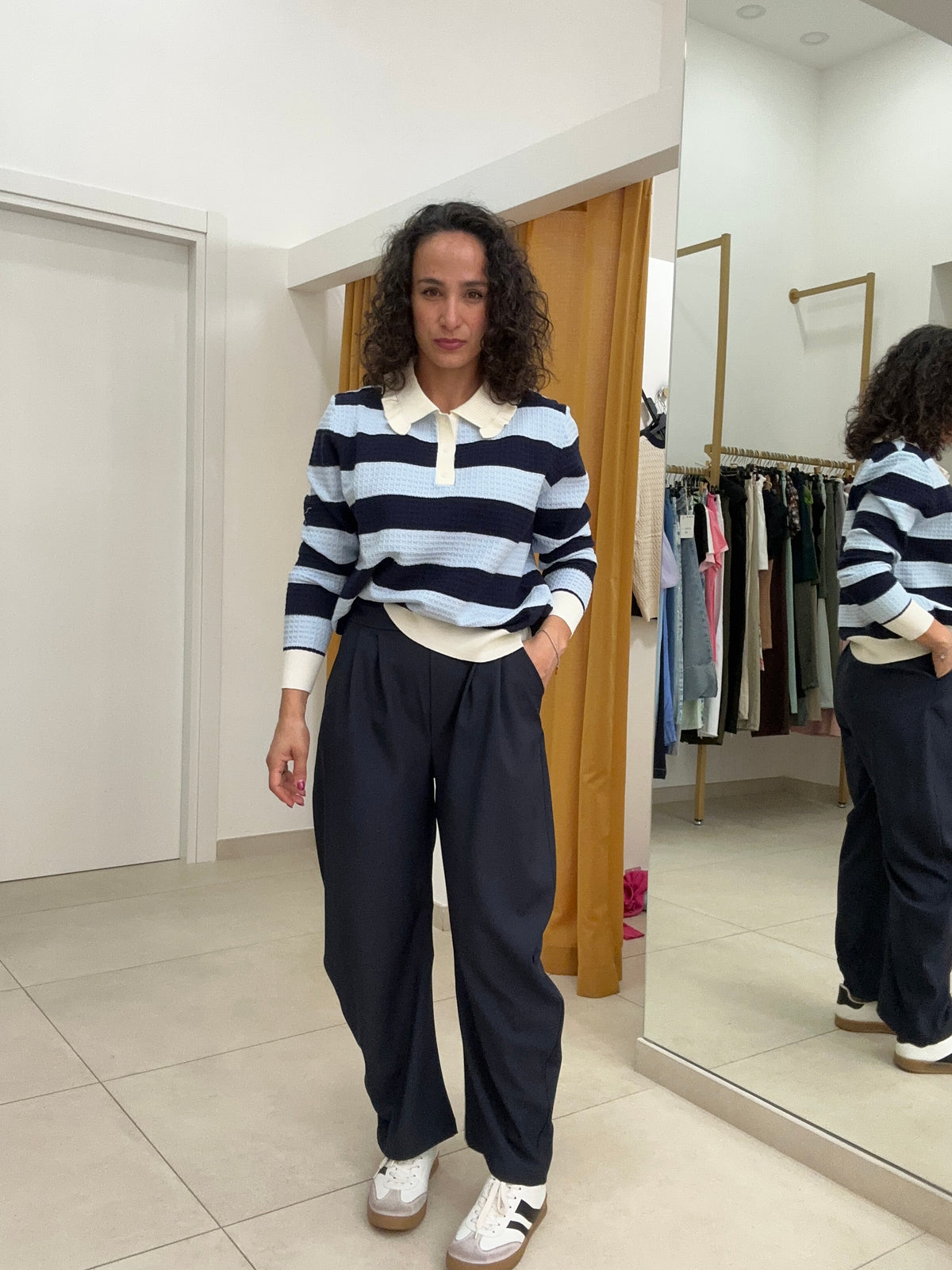 Polo doppio colore