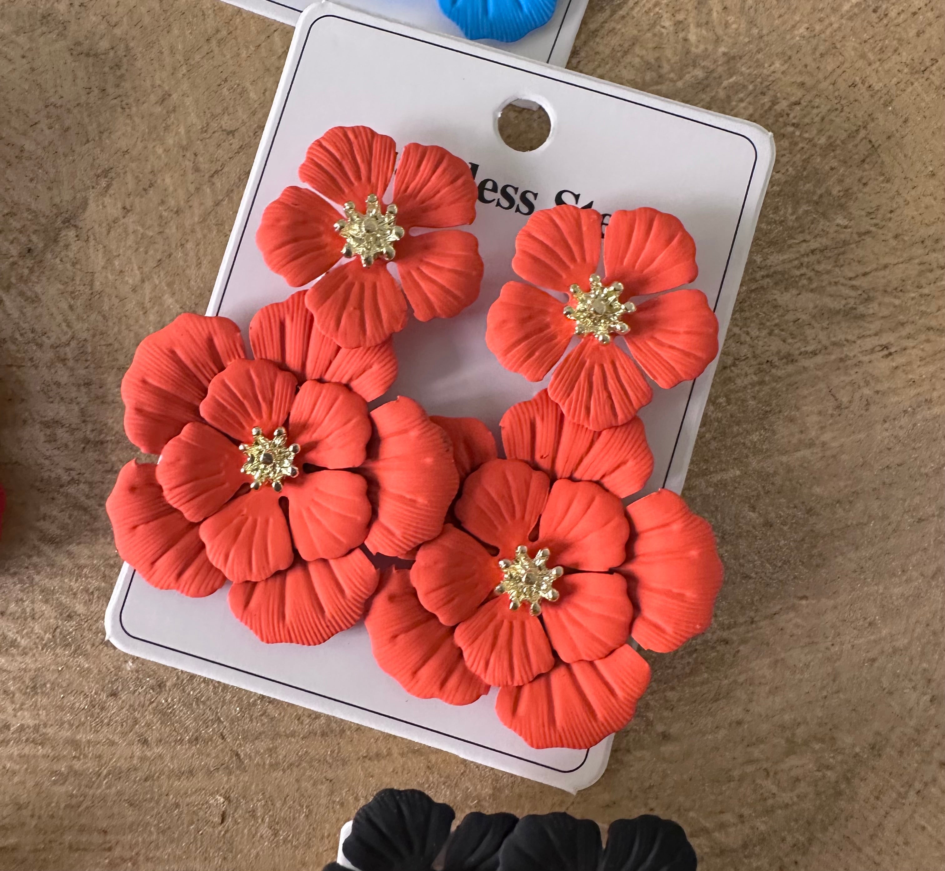 Orecchini fiori