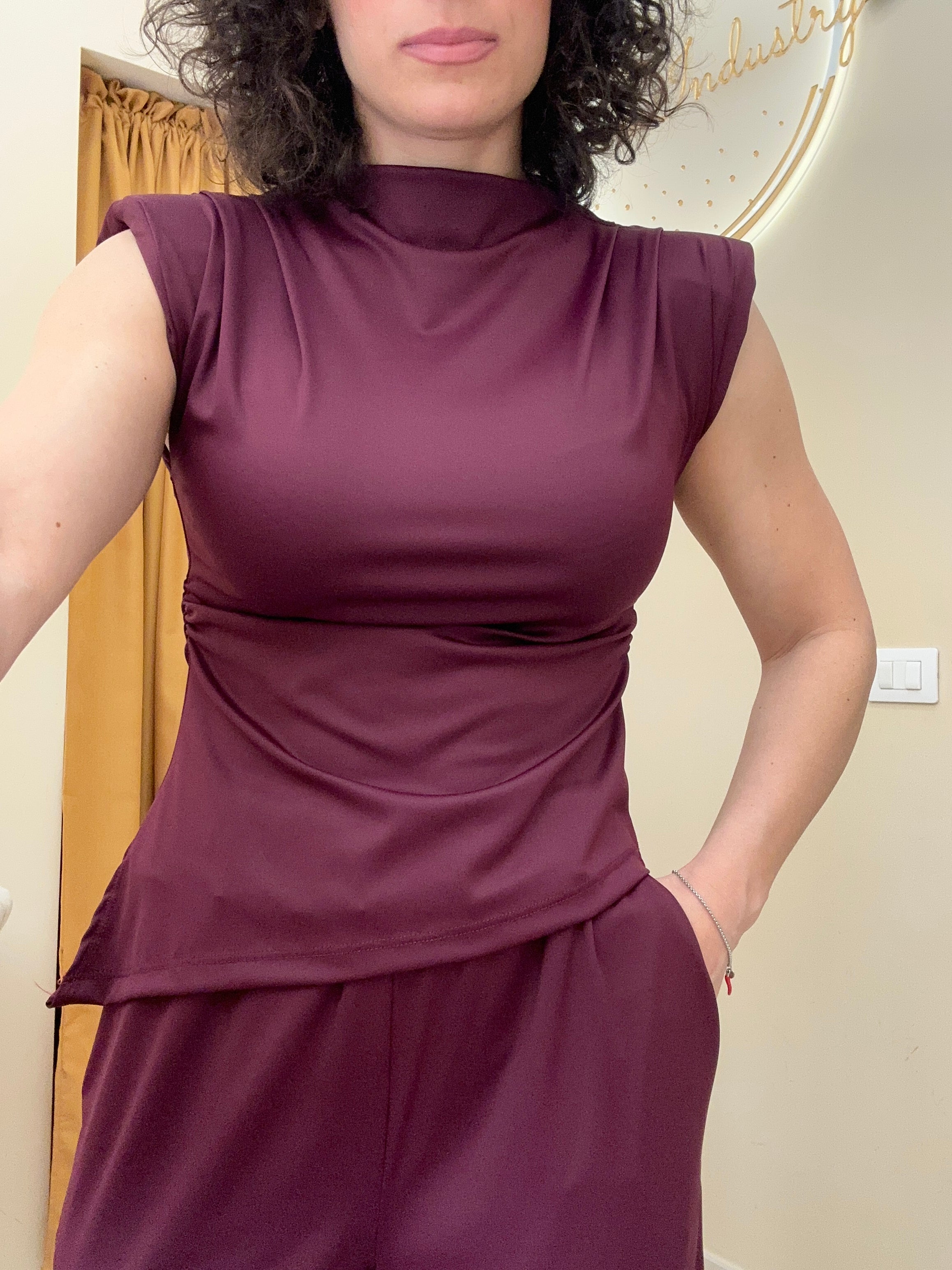 Coordinato lycra Top