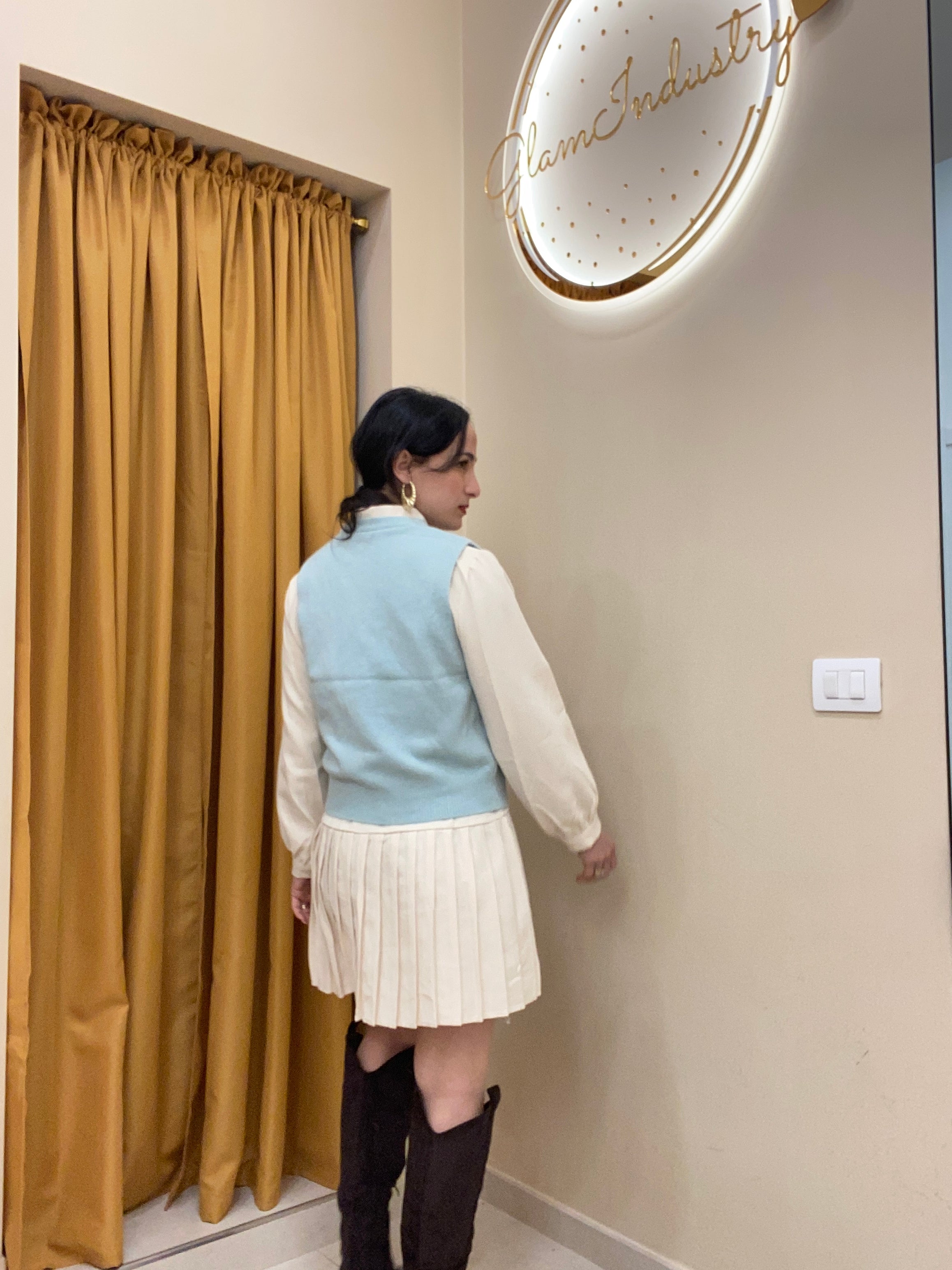 Vestito camicia e panciotto