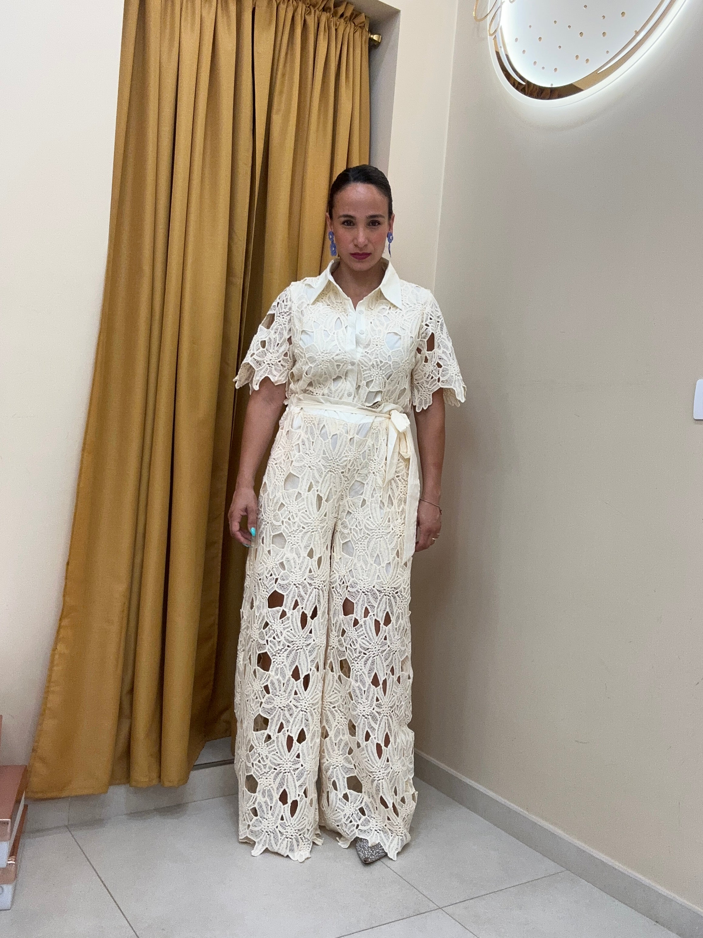 Coordinato Macrame beige