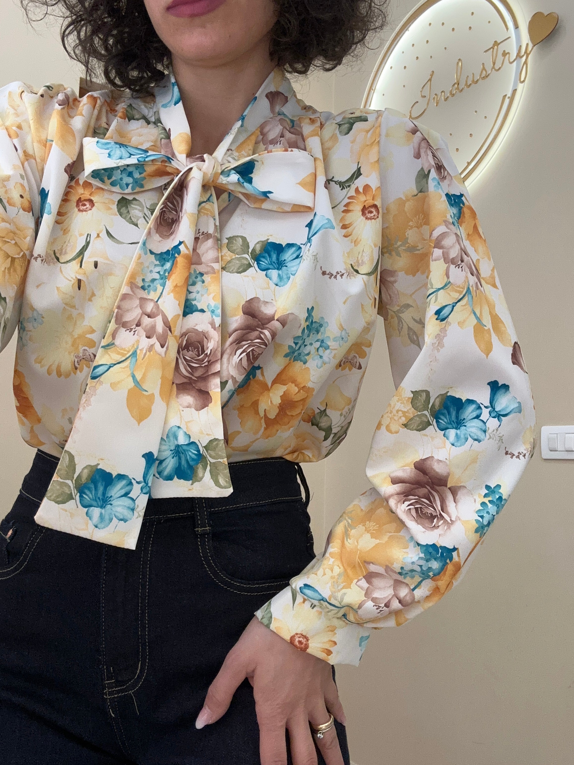 Camicia Viky giallo