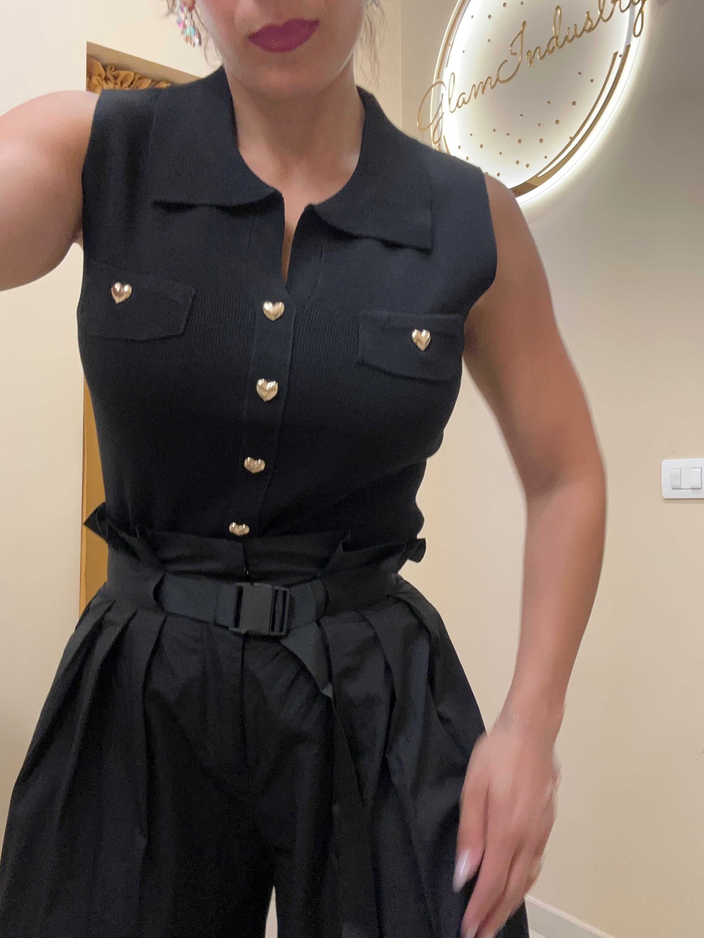 Polo filo cuori