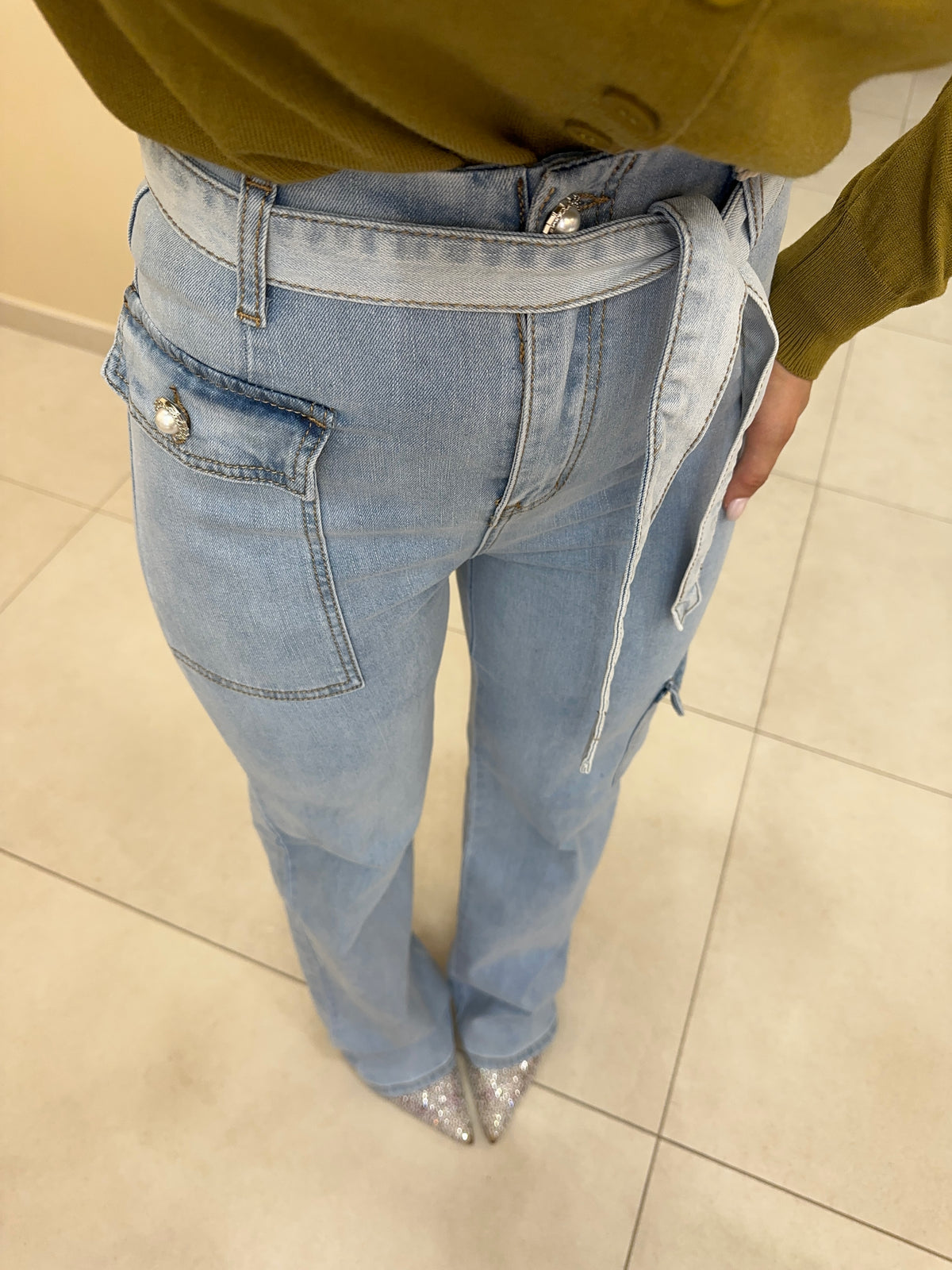 Denim farfallina