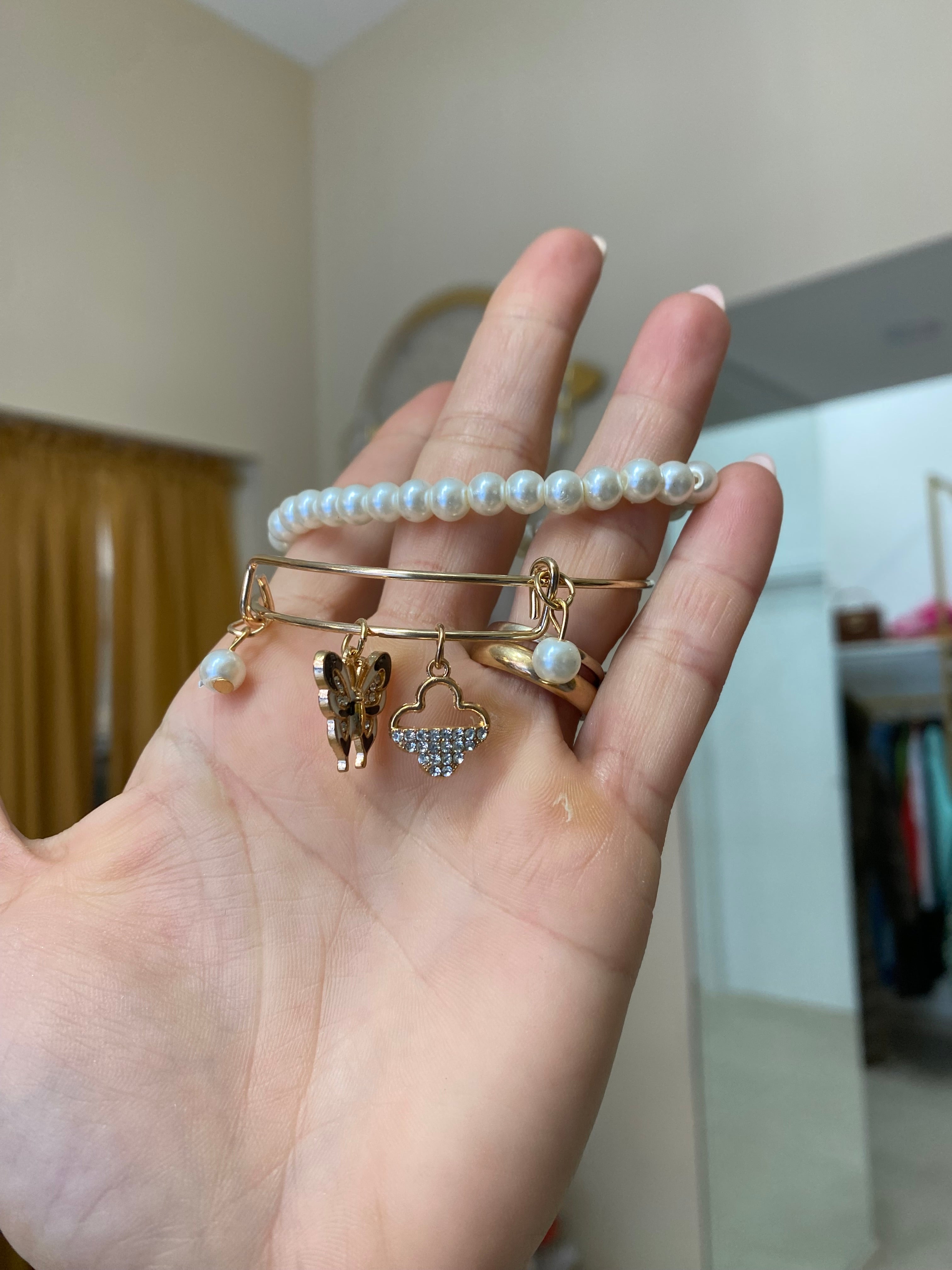 Doppio bracciale rigido