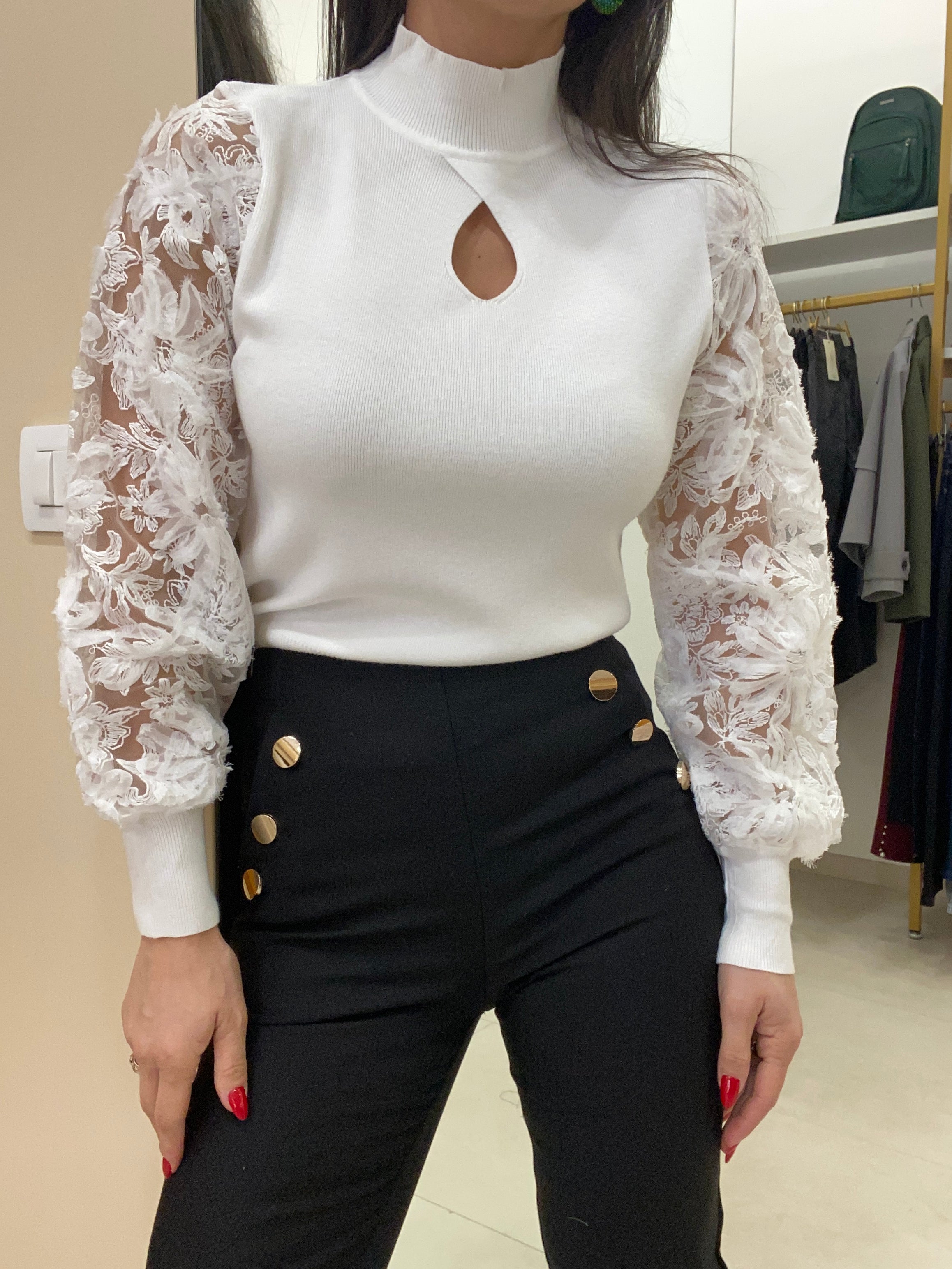 Pantalone wow bott oro