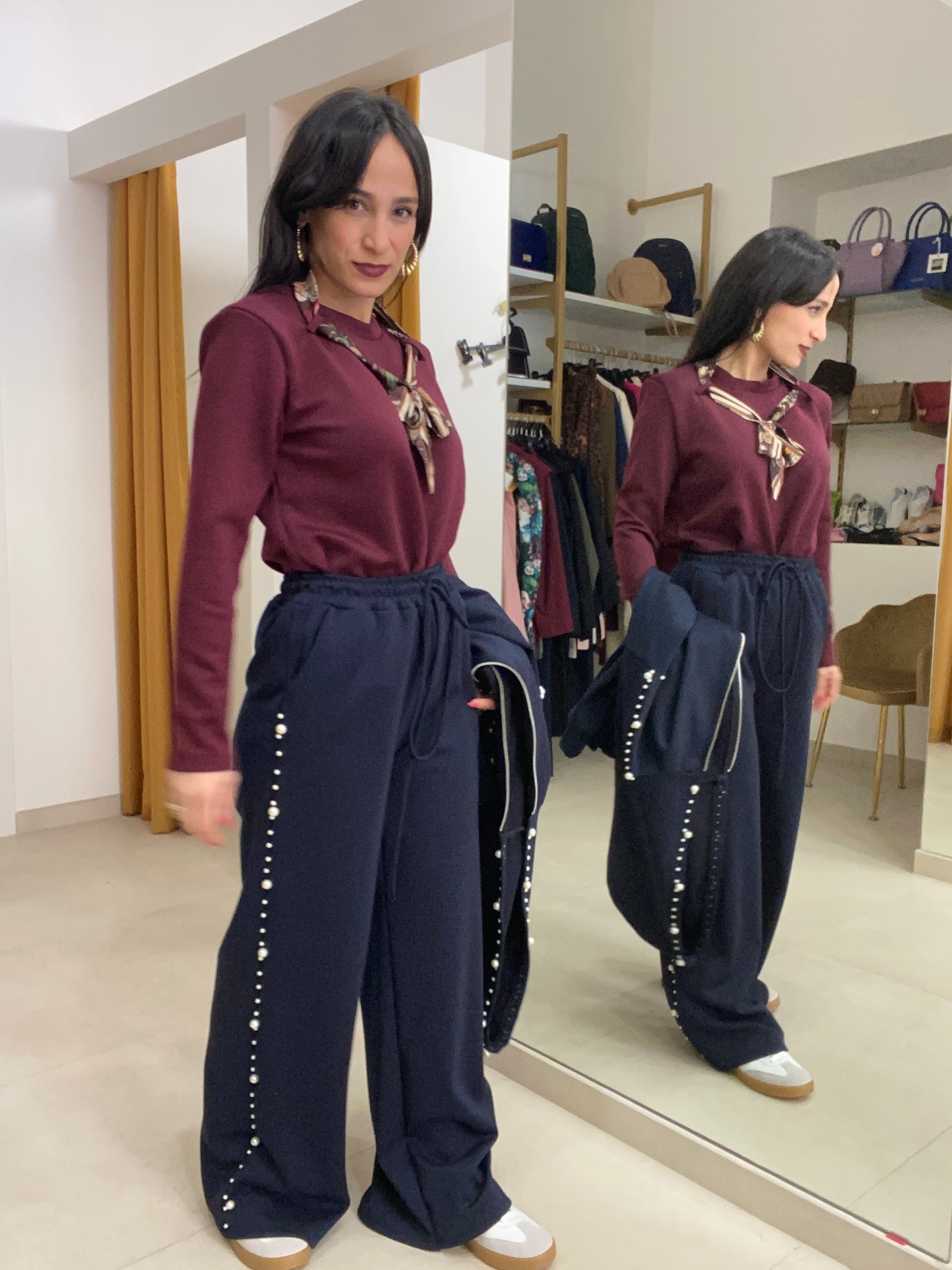 Pantalone perline