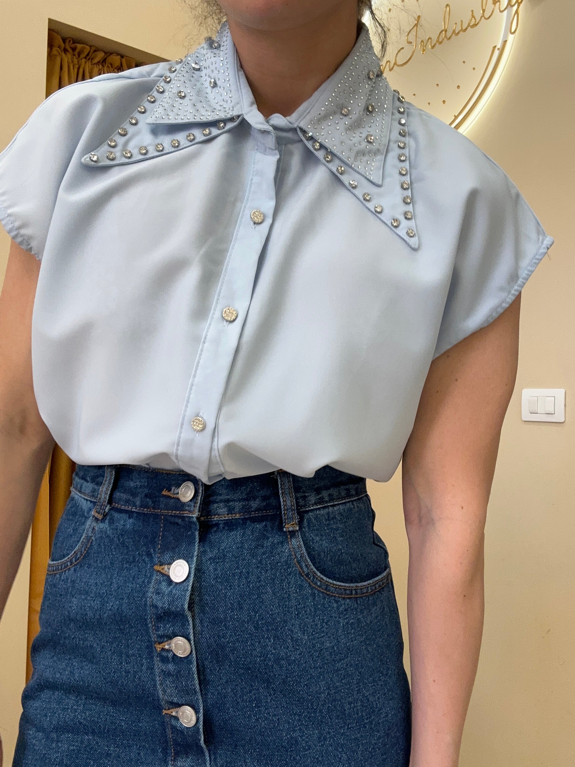 Camicia doppio colletto