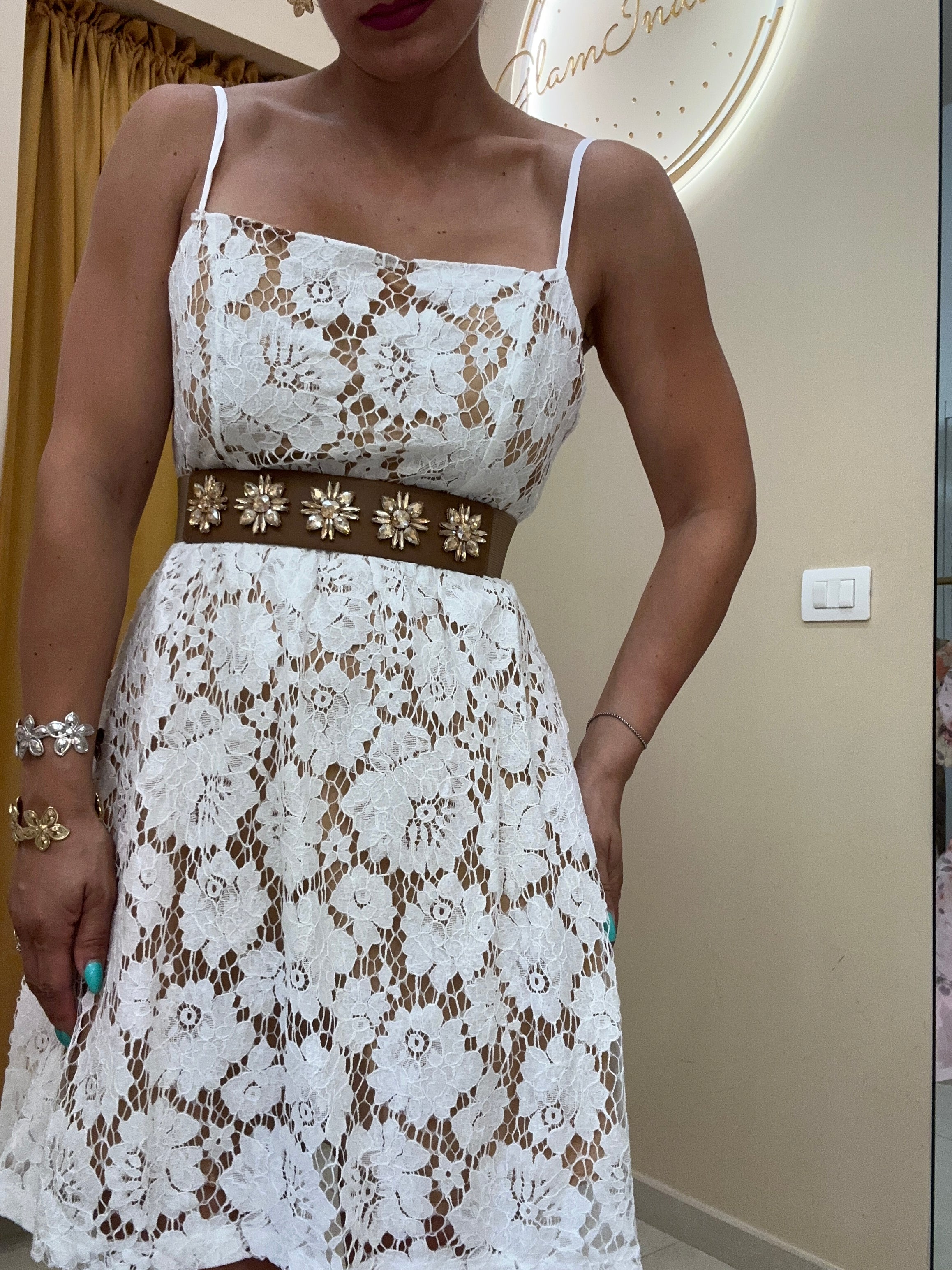 Abito chiara bianco