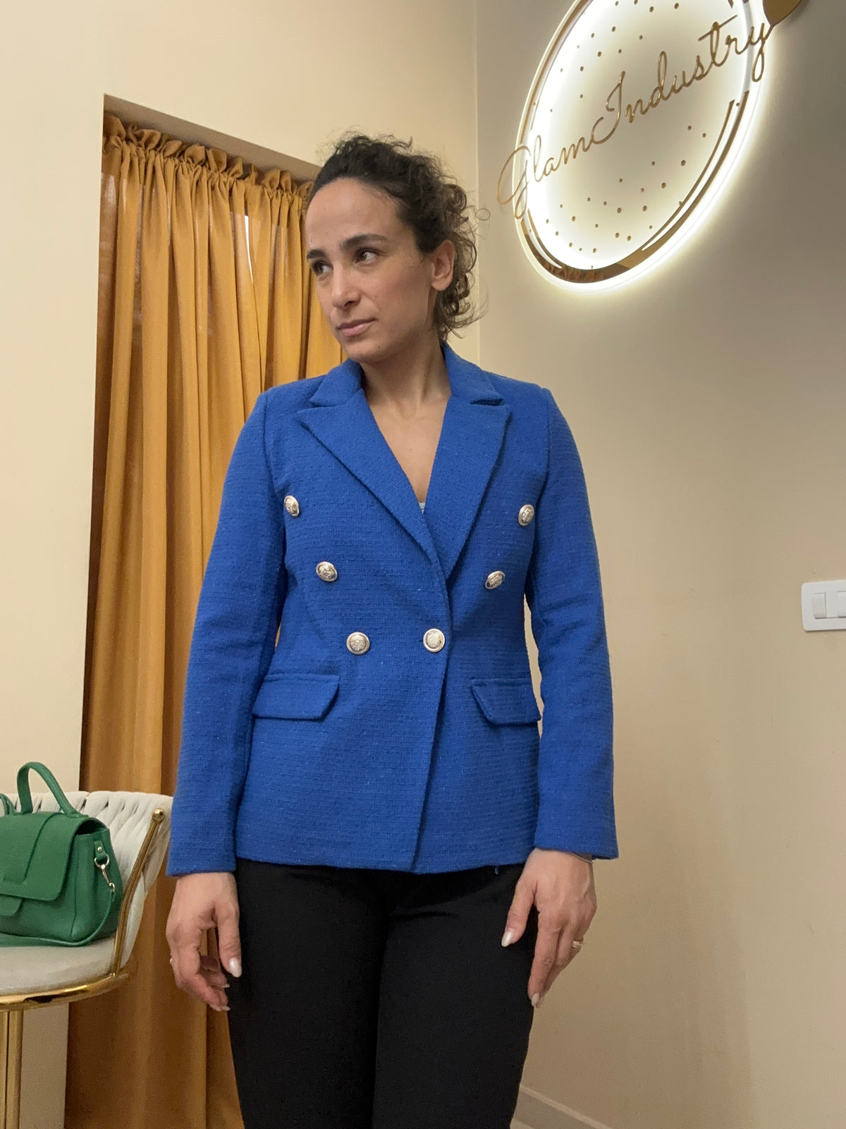 Blazer strutturato BLU