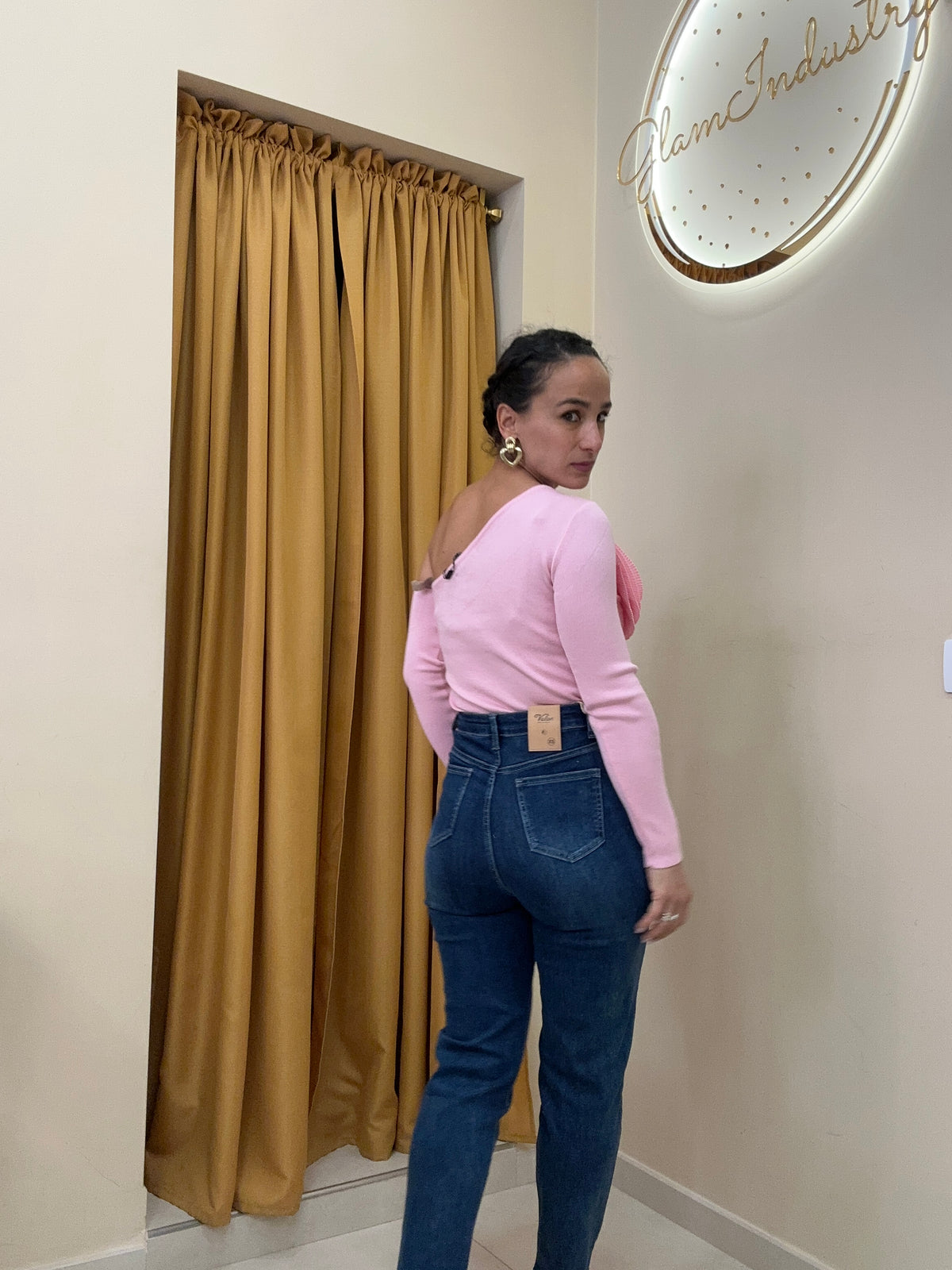 Jeans dettagli delicati 9085-1