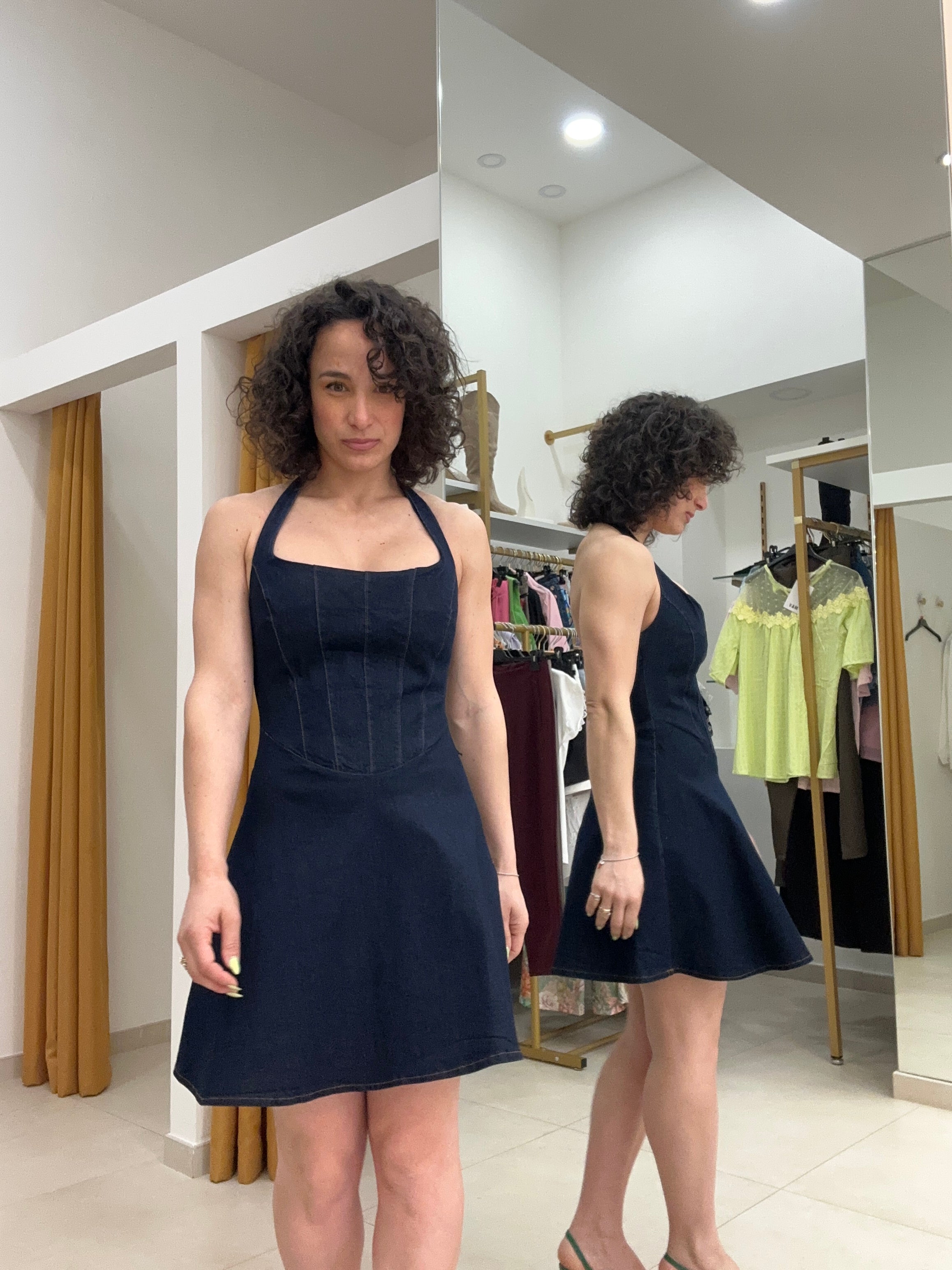 Abito denim dance