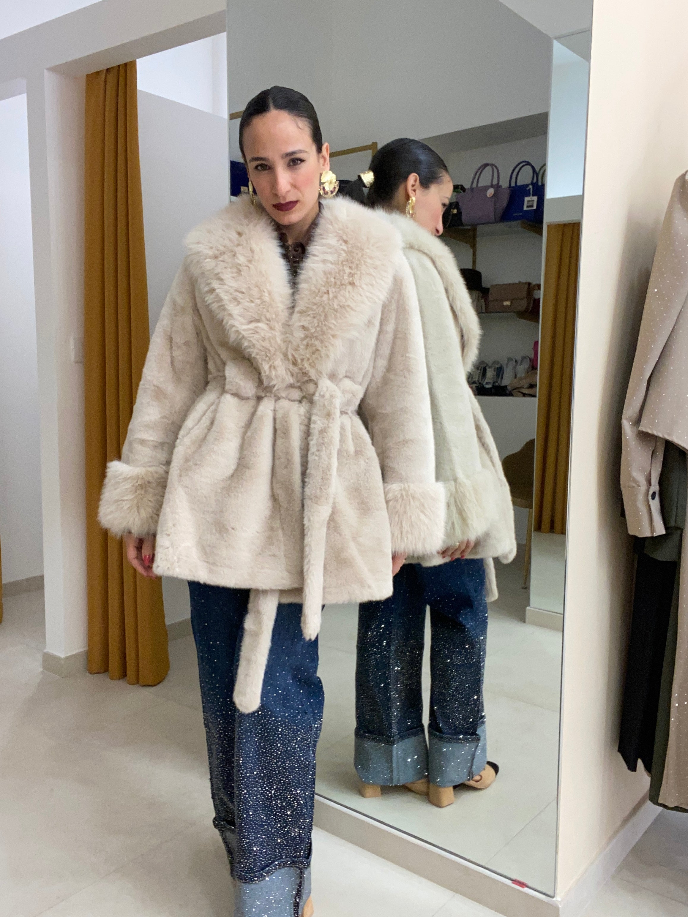 EcoPelliccia Susi BEIGE