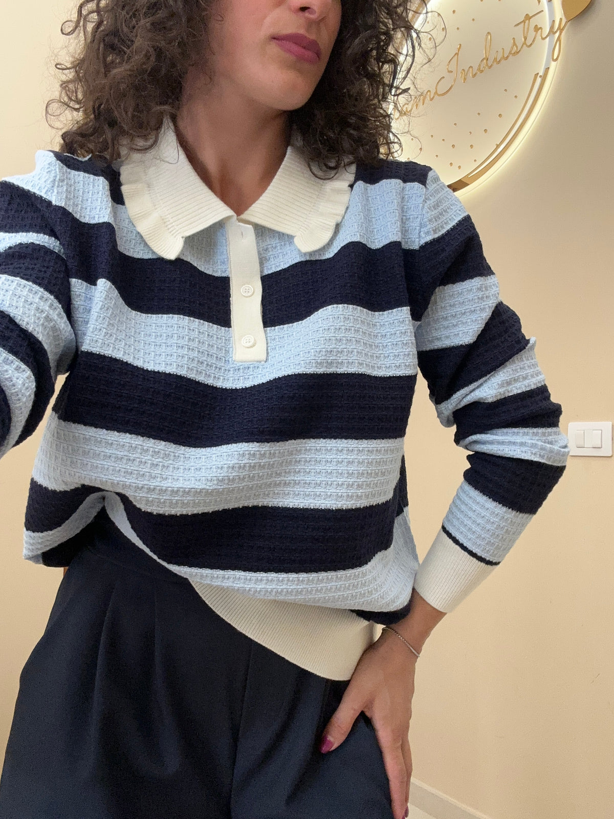 Polo doppio colore