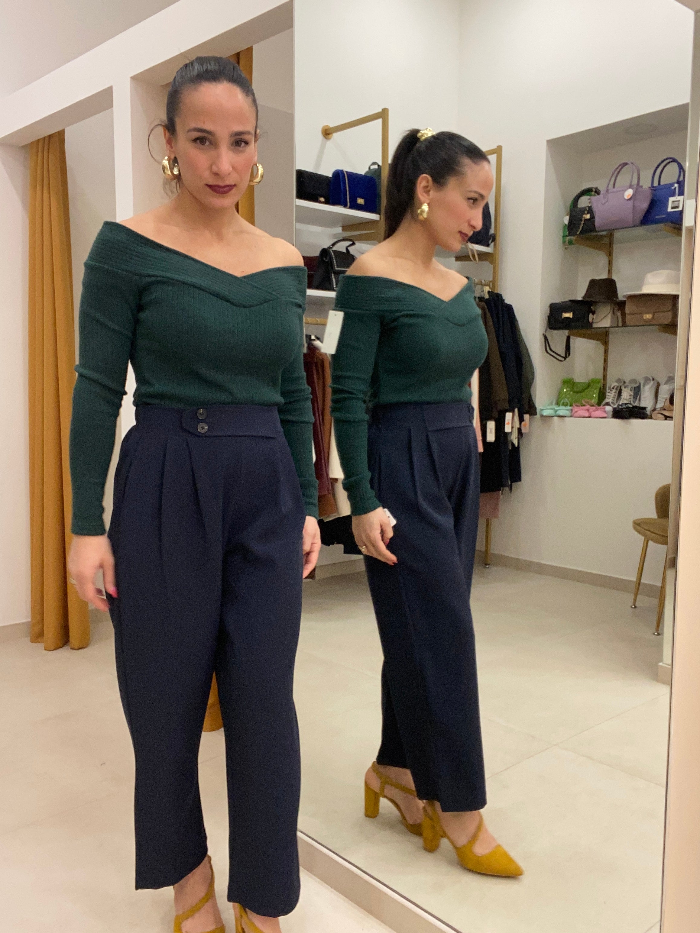 Pantalone doppio bottone