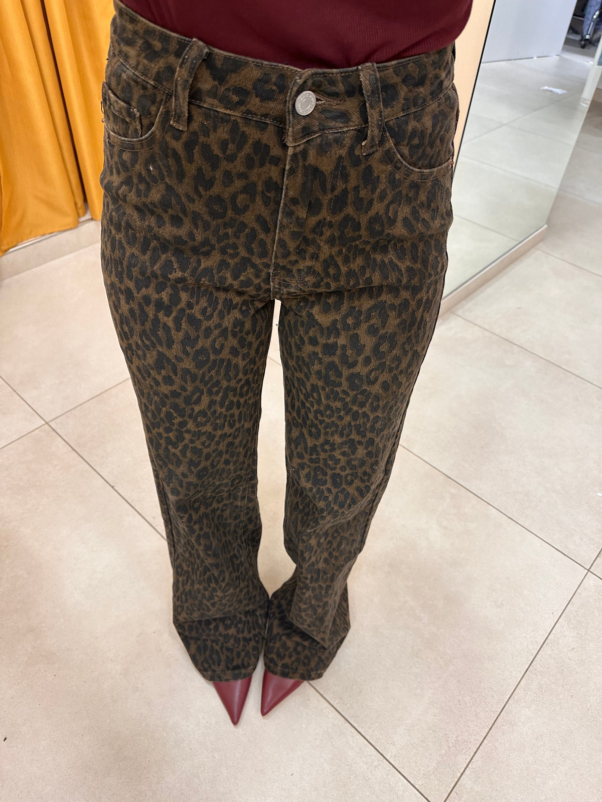 Jeans animalier