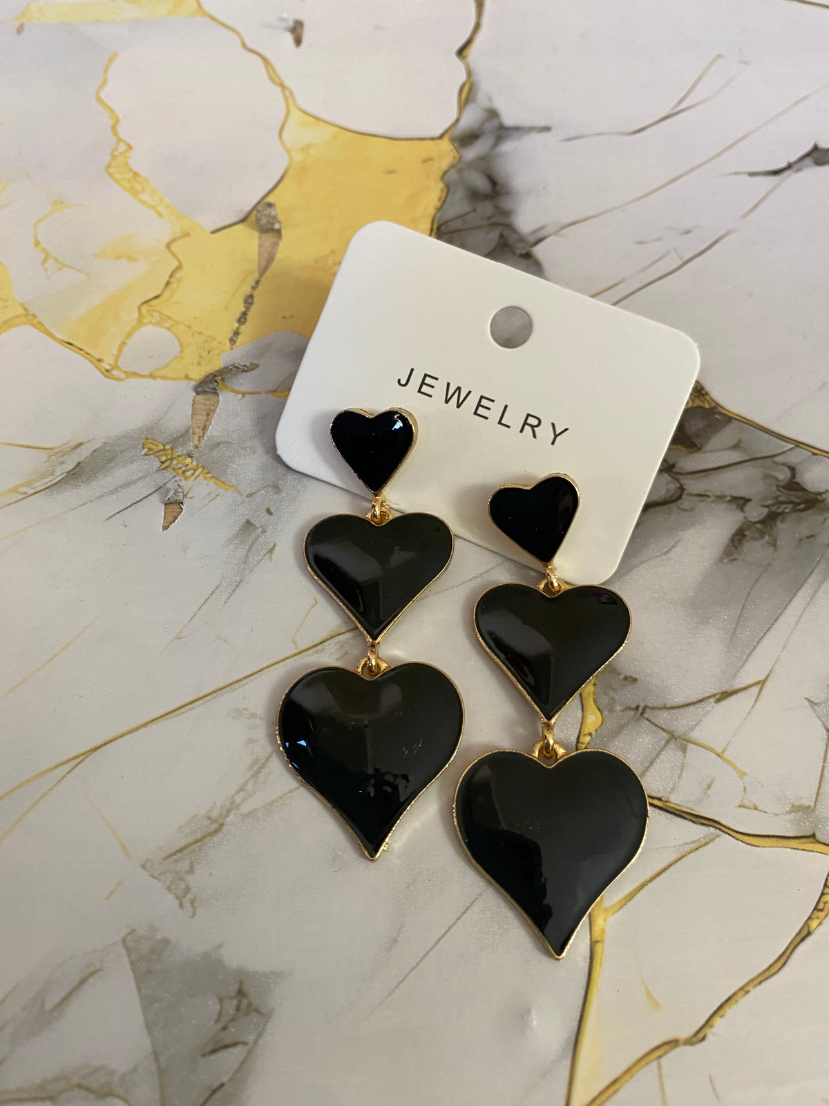 Orecchini cuore pendente