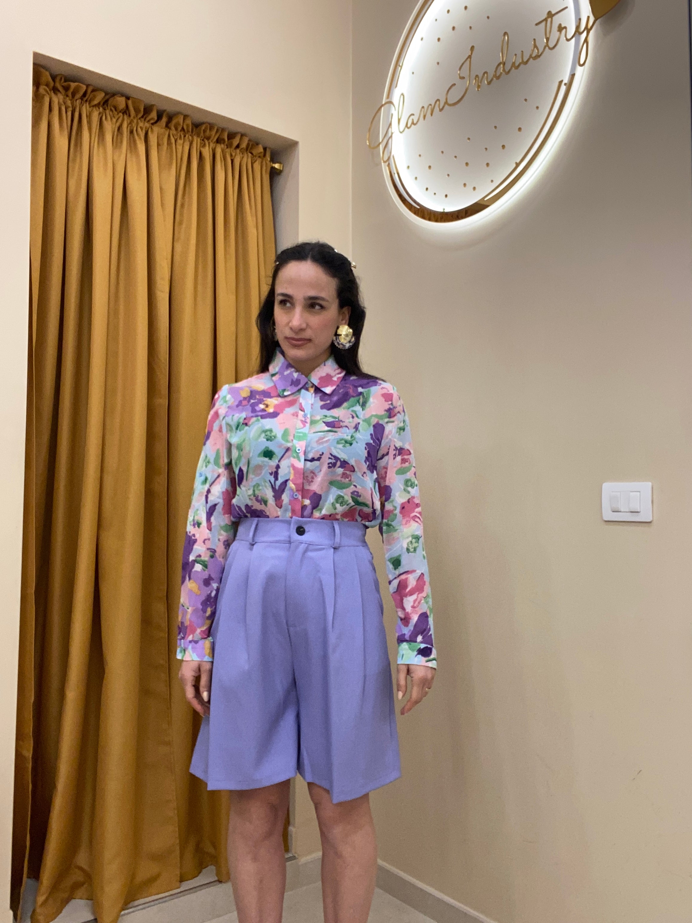 Camicia prato fiorito