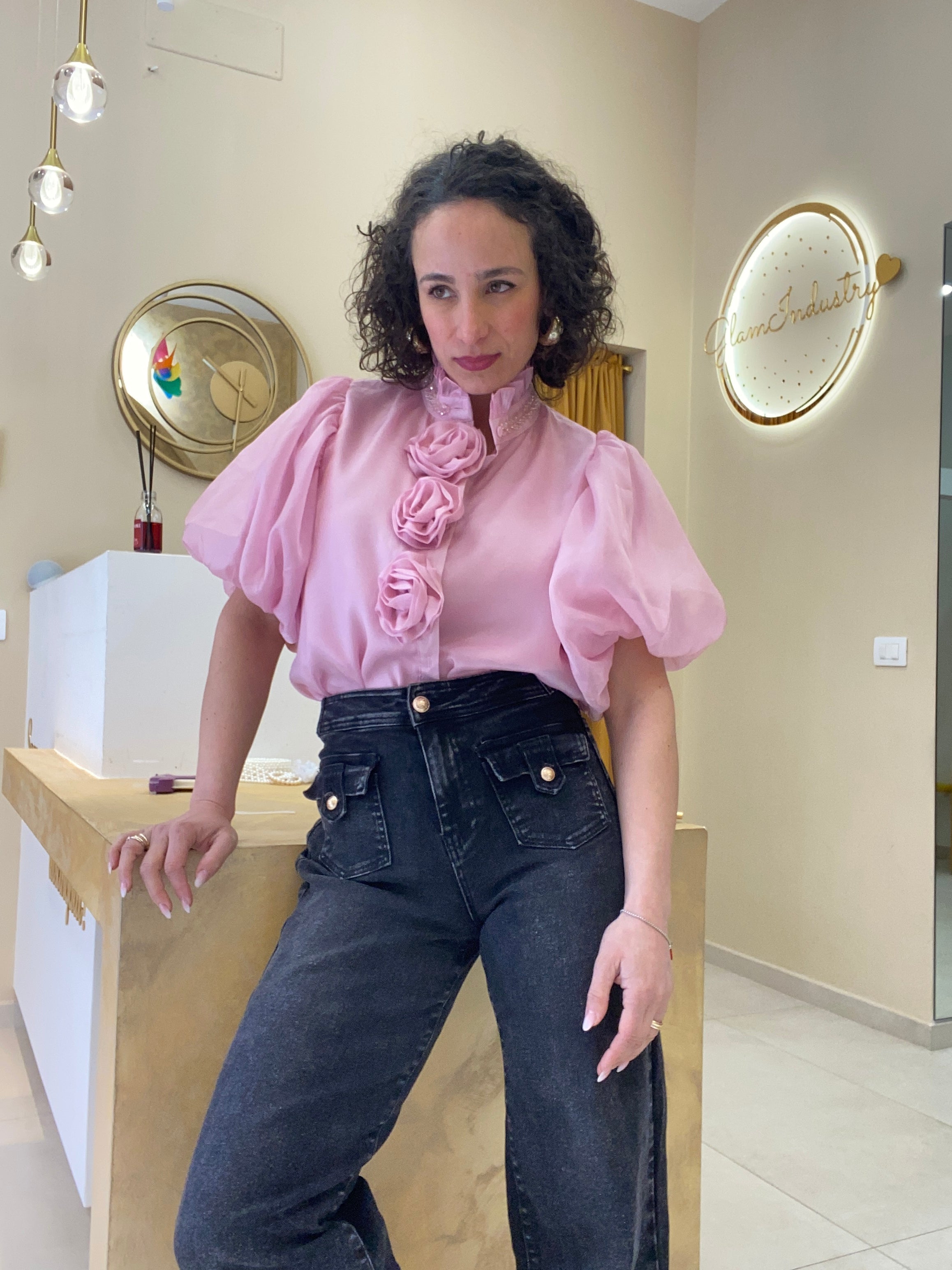 Camicia 9916 rosa