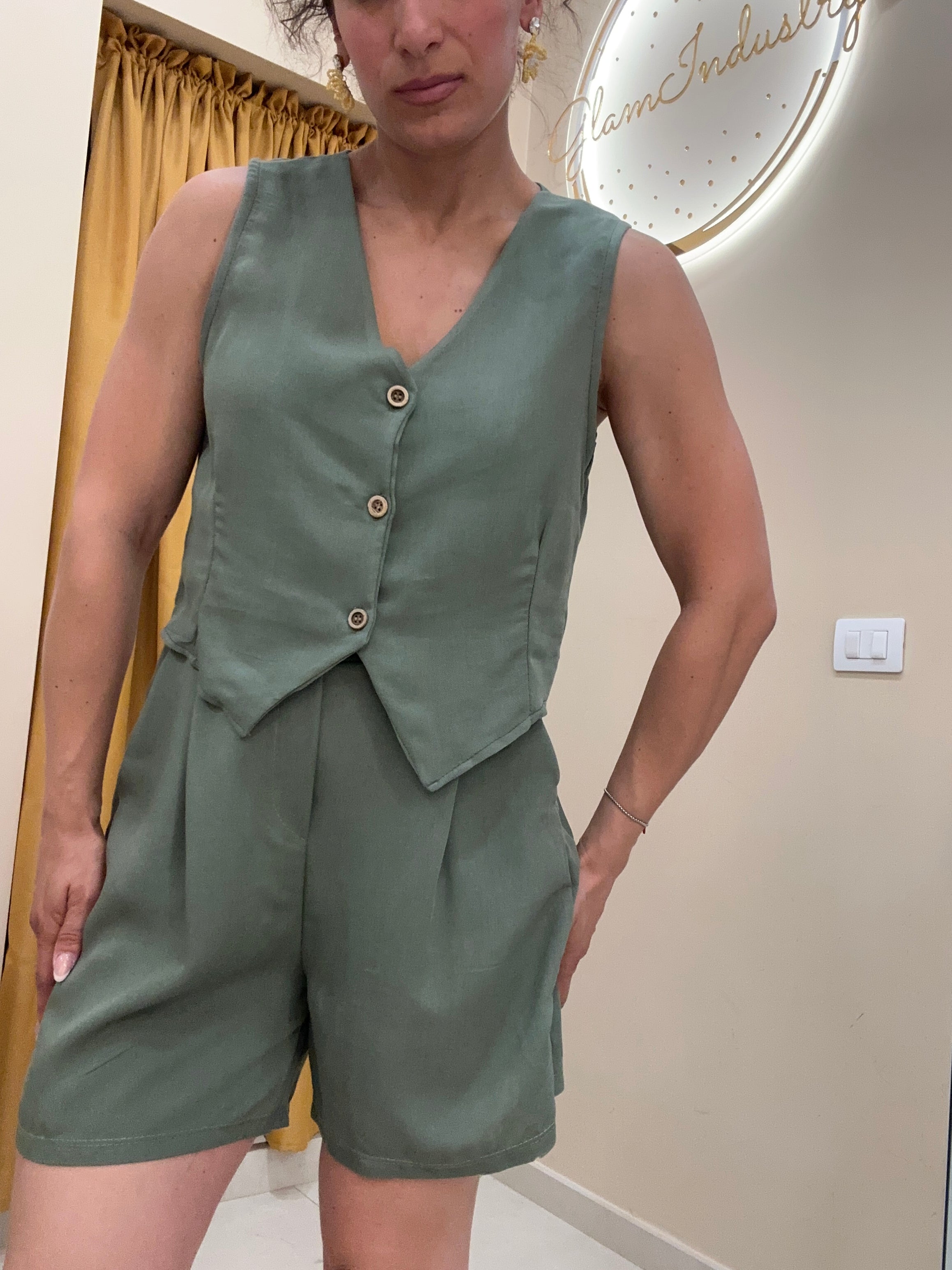 Tailleur bermuda