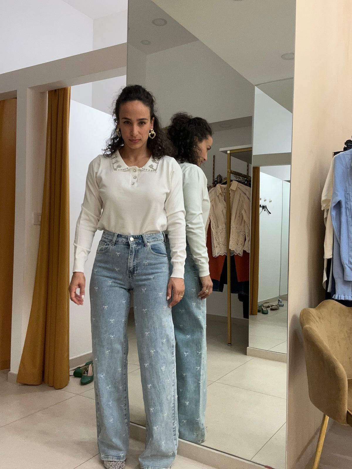 Denim fiocchi