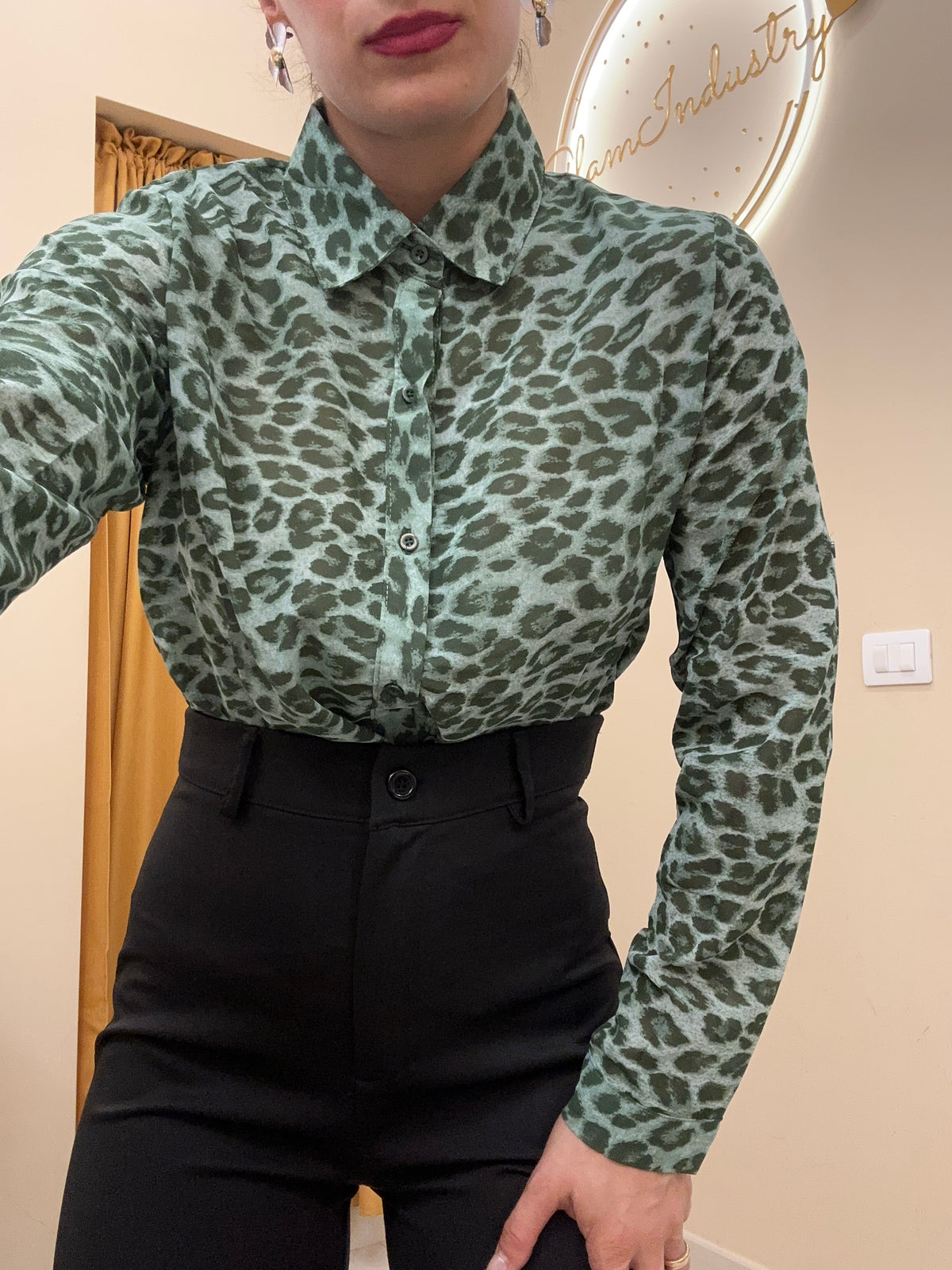 Camicia animalier