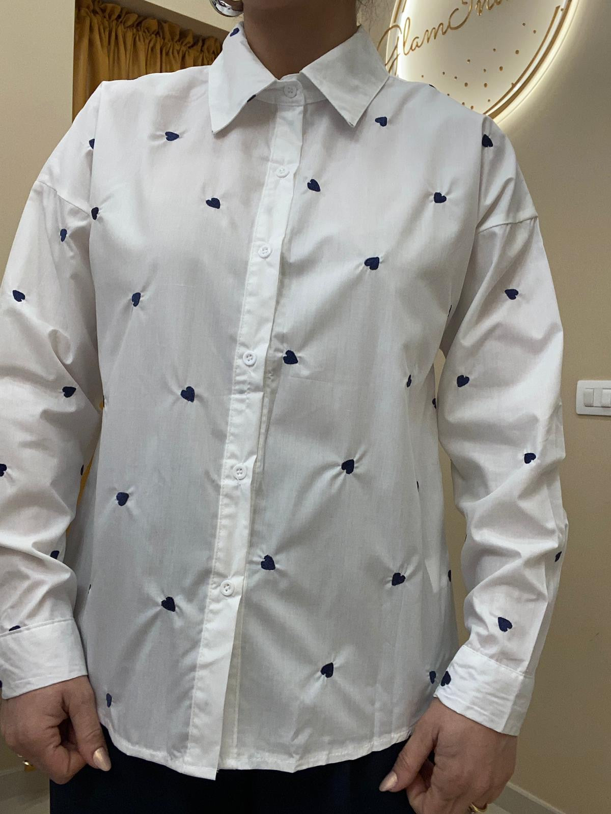 Camicia cuori
