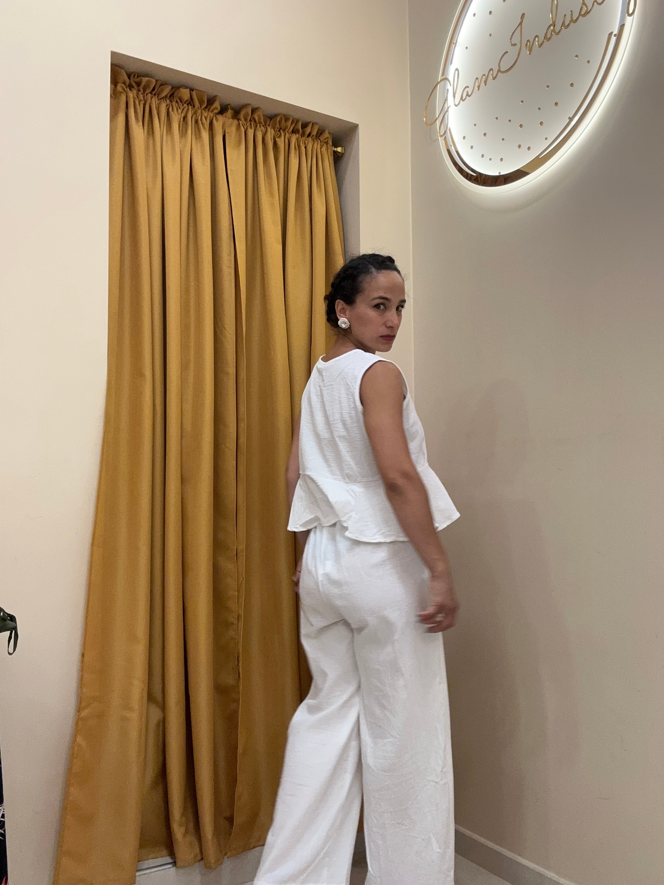 Coordinato 65% lino 35% cotone