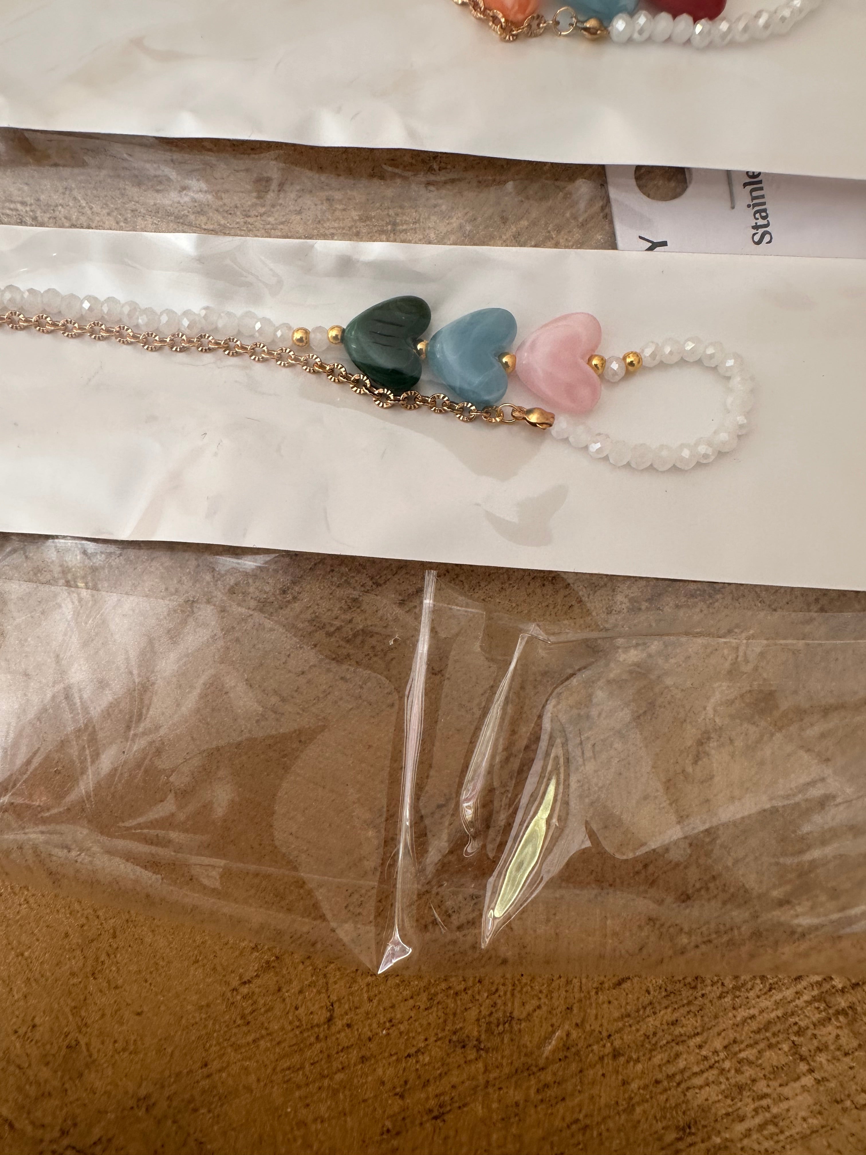 Collana tre cuori