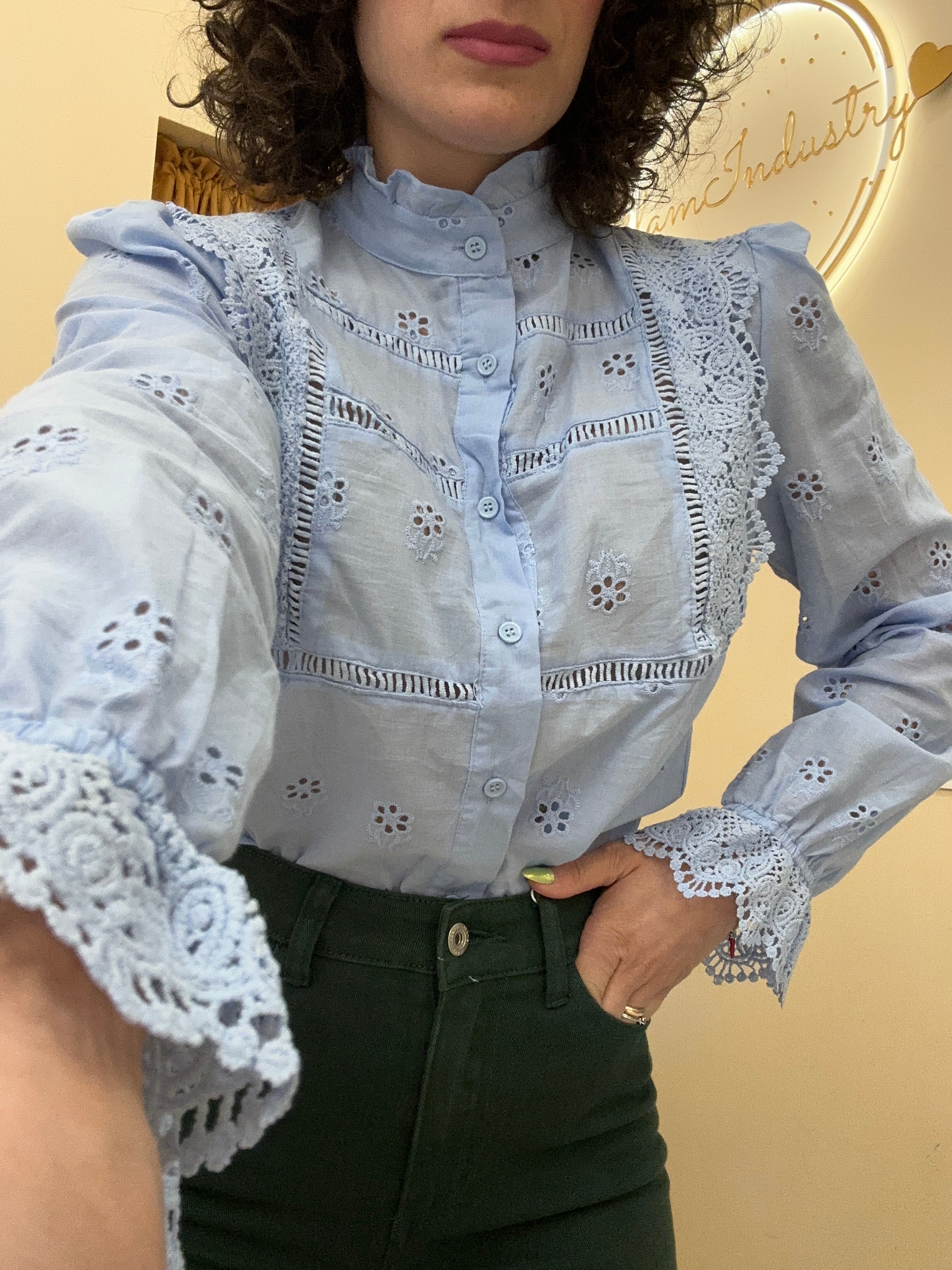 Camicia Macramè