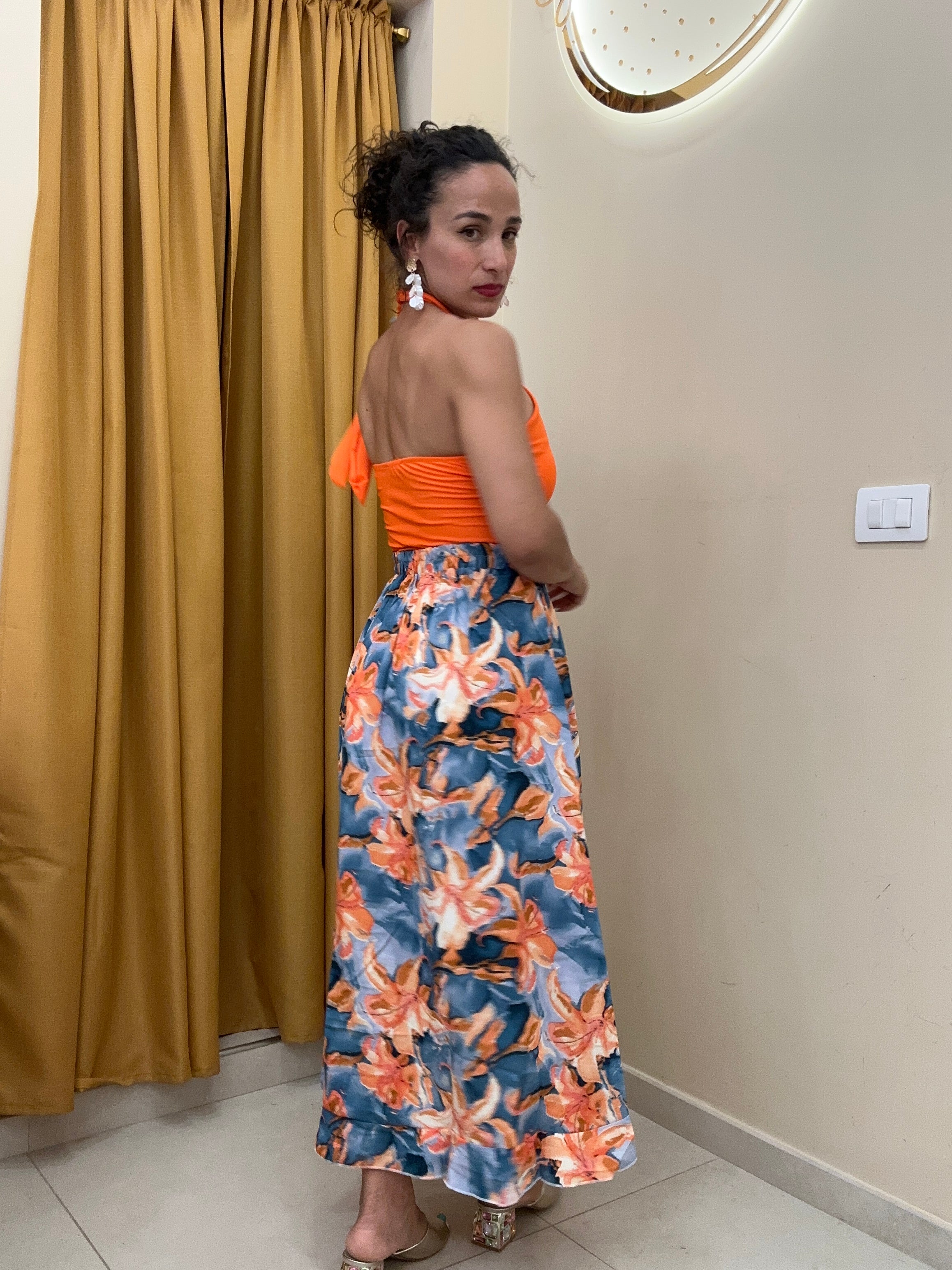Body goccia arancio