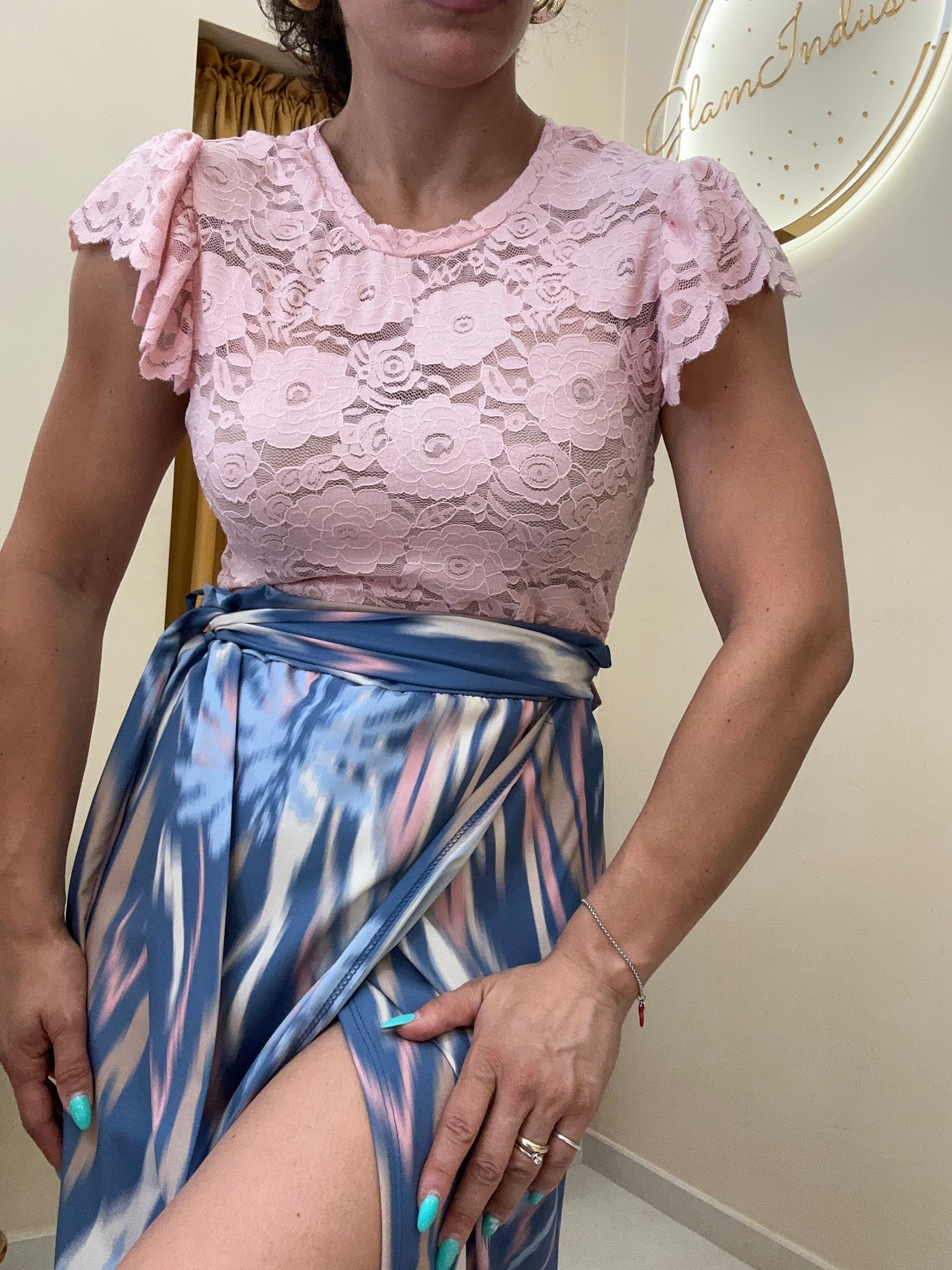 Blusa merletto