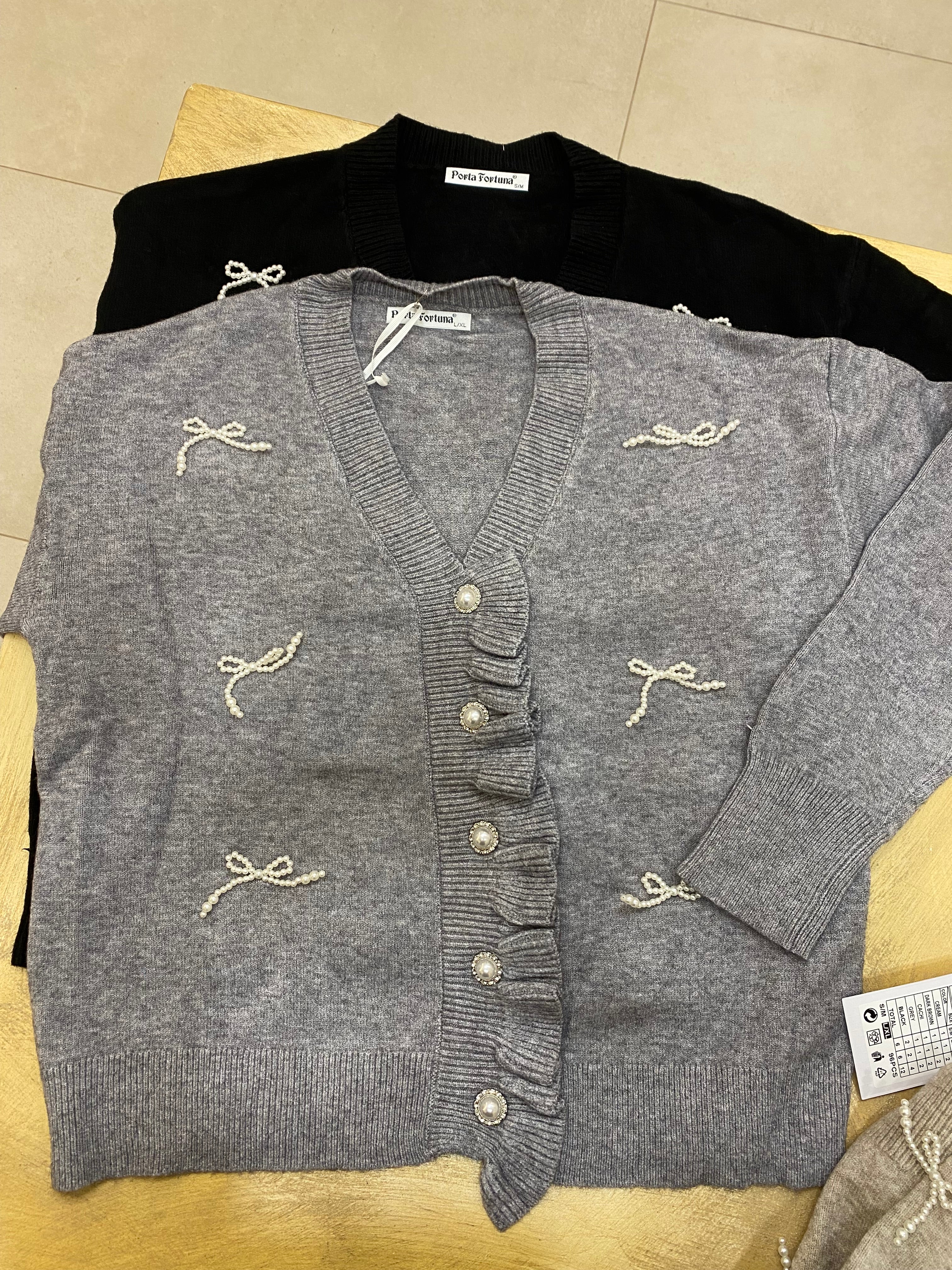 Cardigan perline TROPPO BELLO