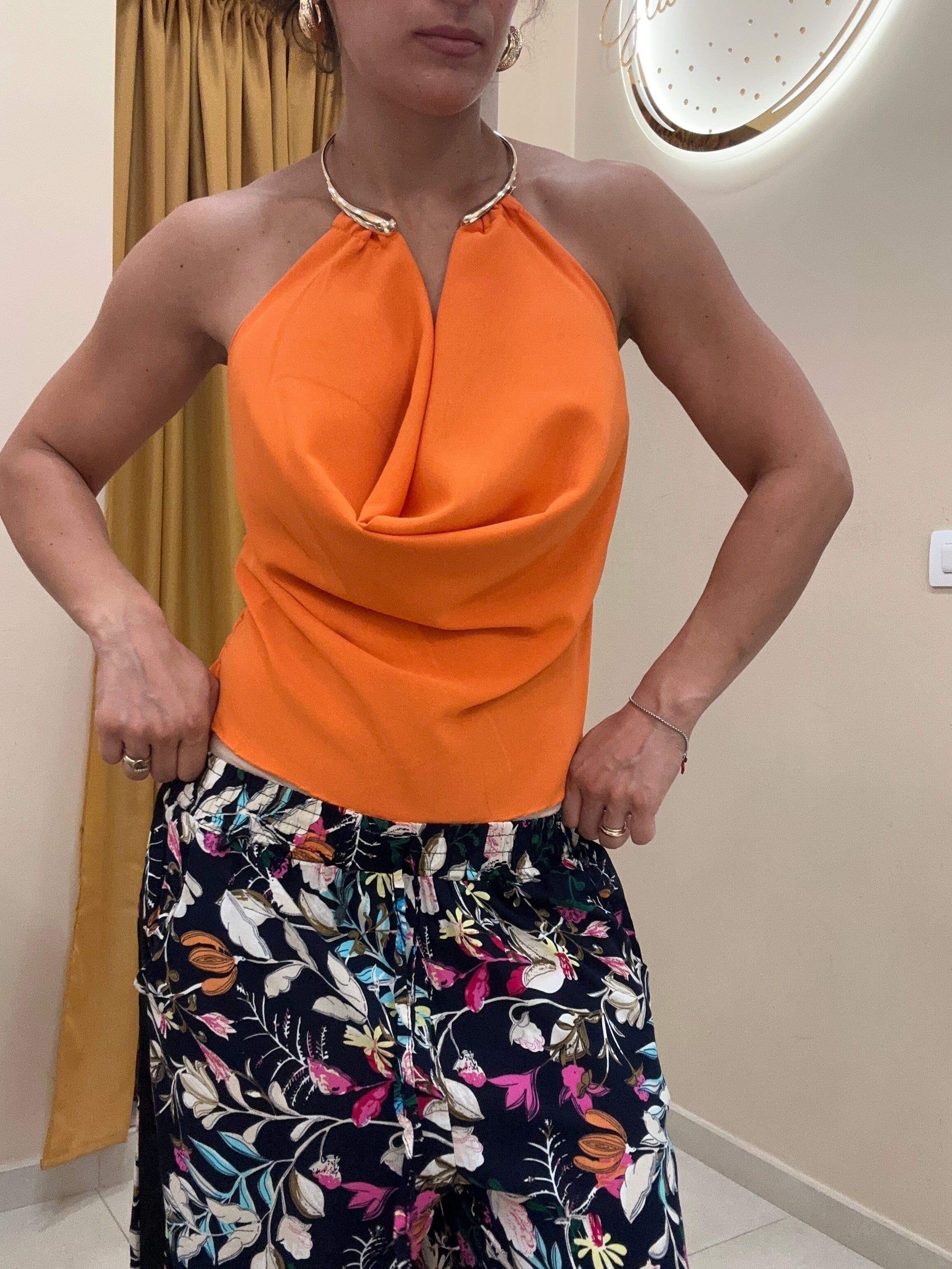 Blusa collana