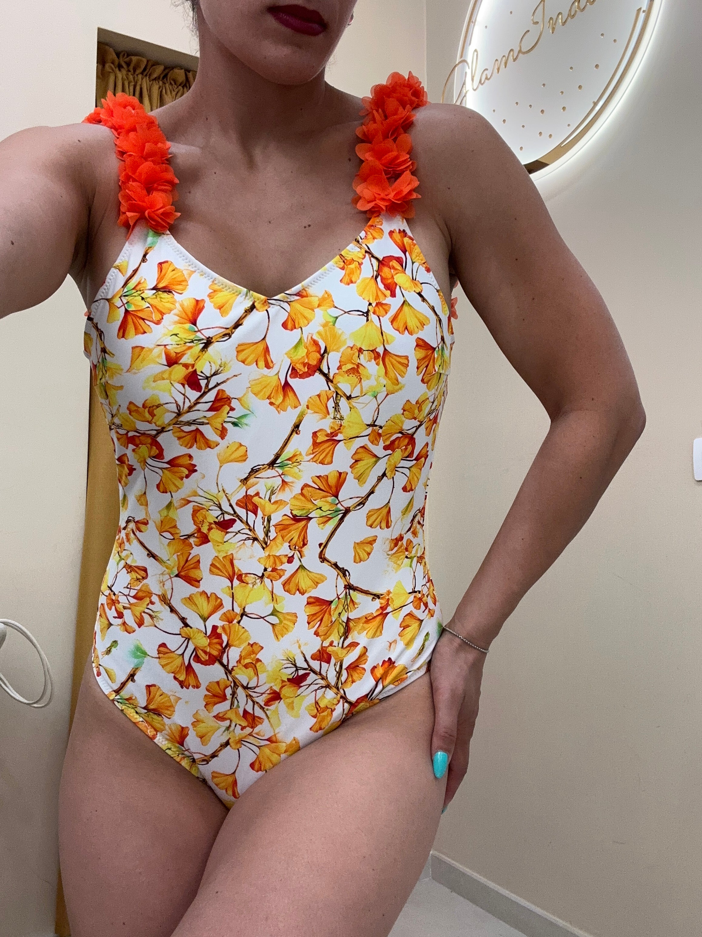 Bikini fiori 3D